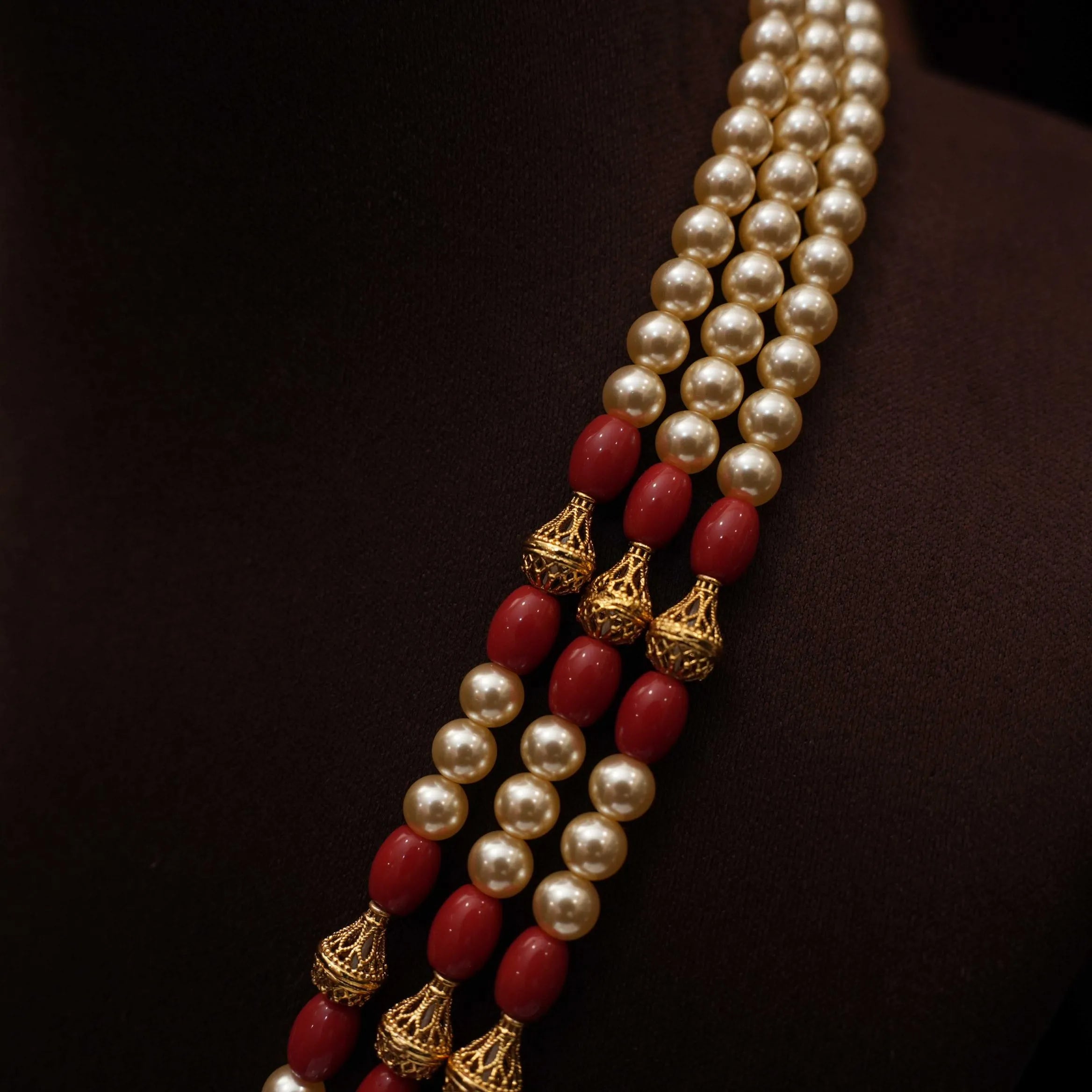 Omaya Antique Necklace - Peacock