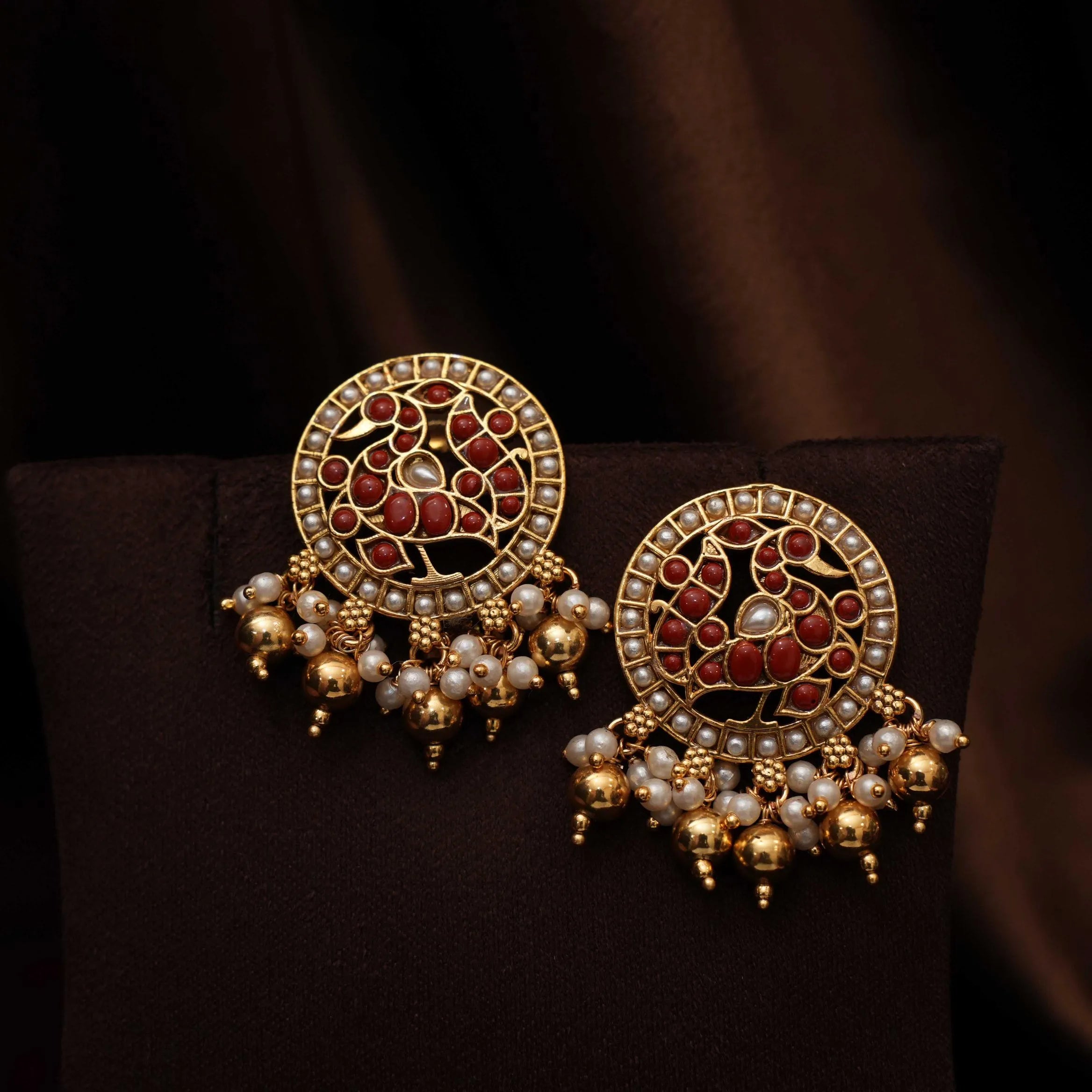 Omaya Antique Necklace - Peacock