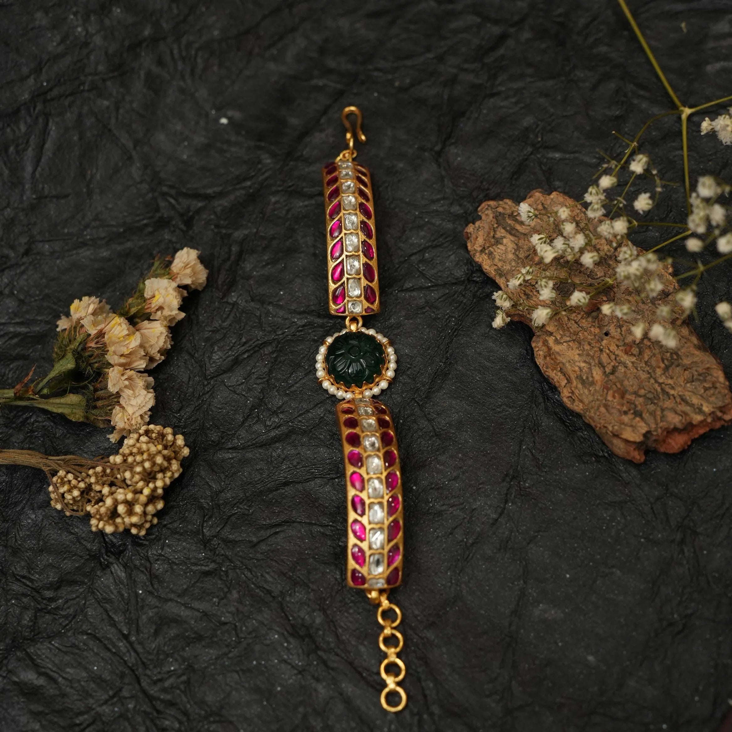 Oorja Silver Bracelet