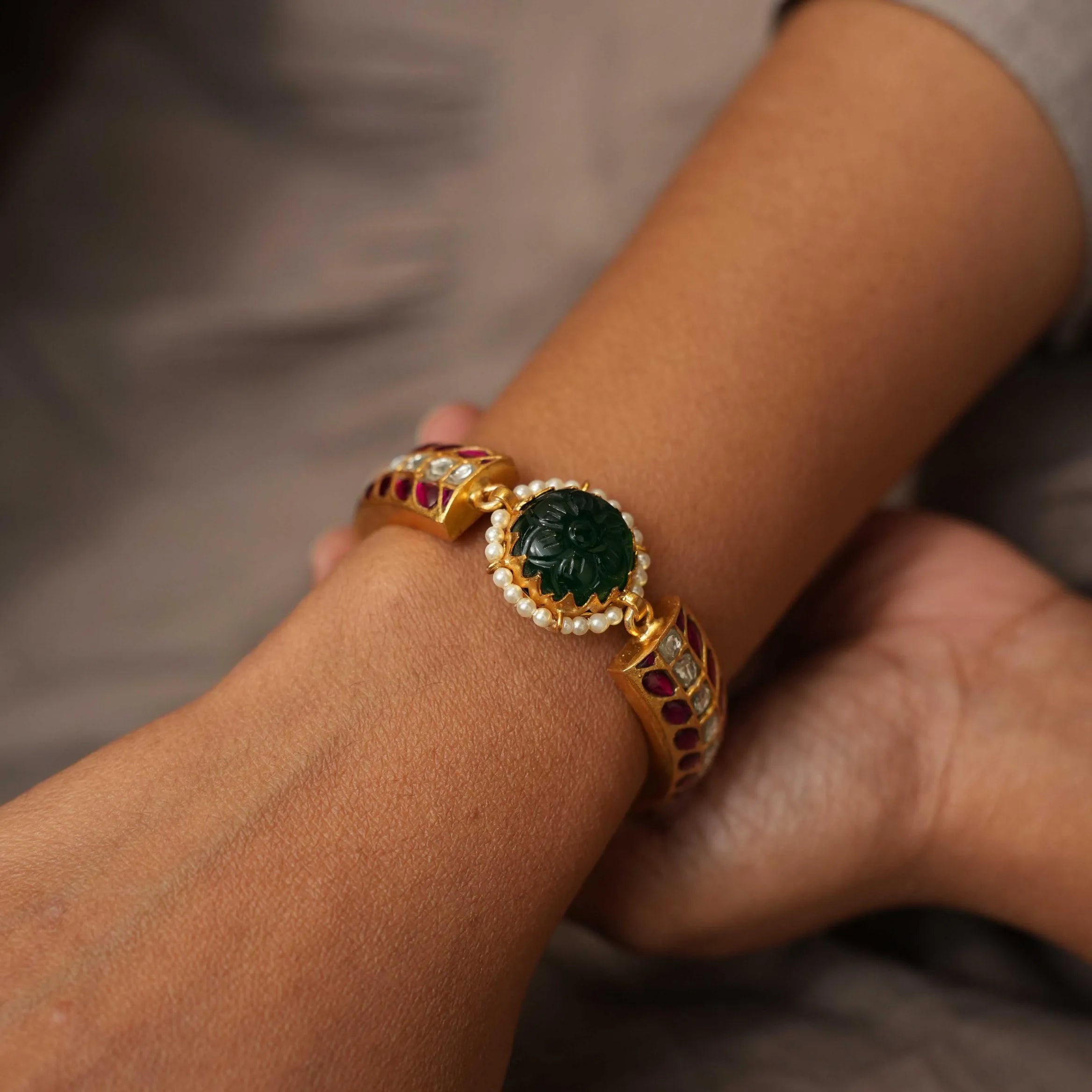 Oorja Silver Bracelet