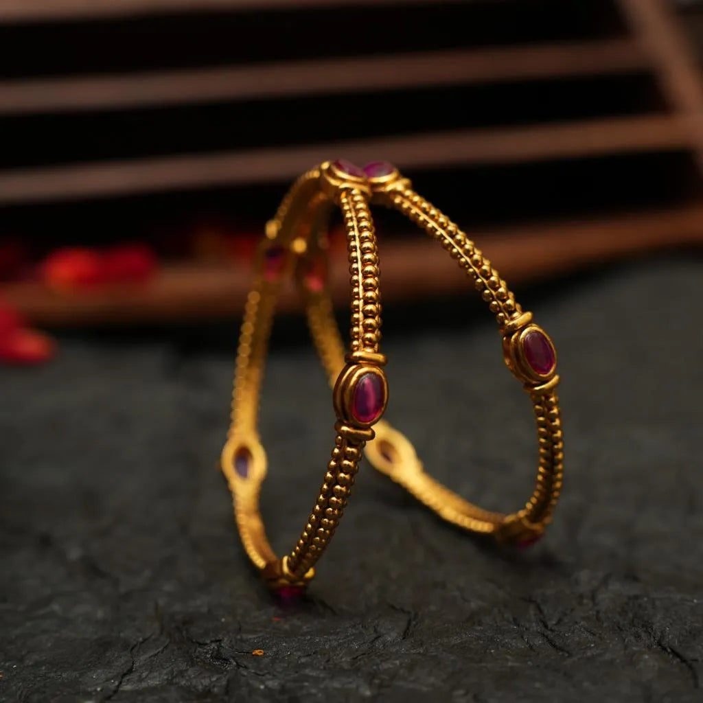 Oviyanka Antique Bangles