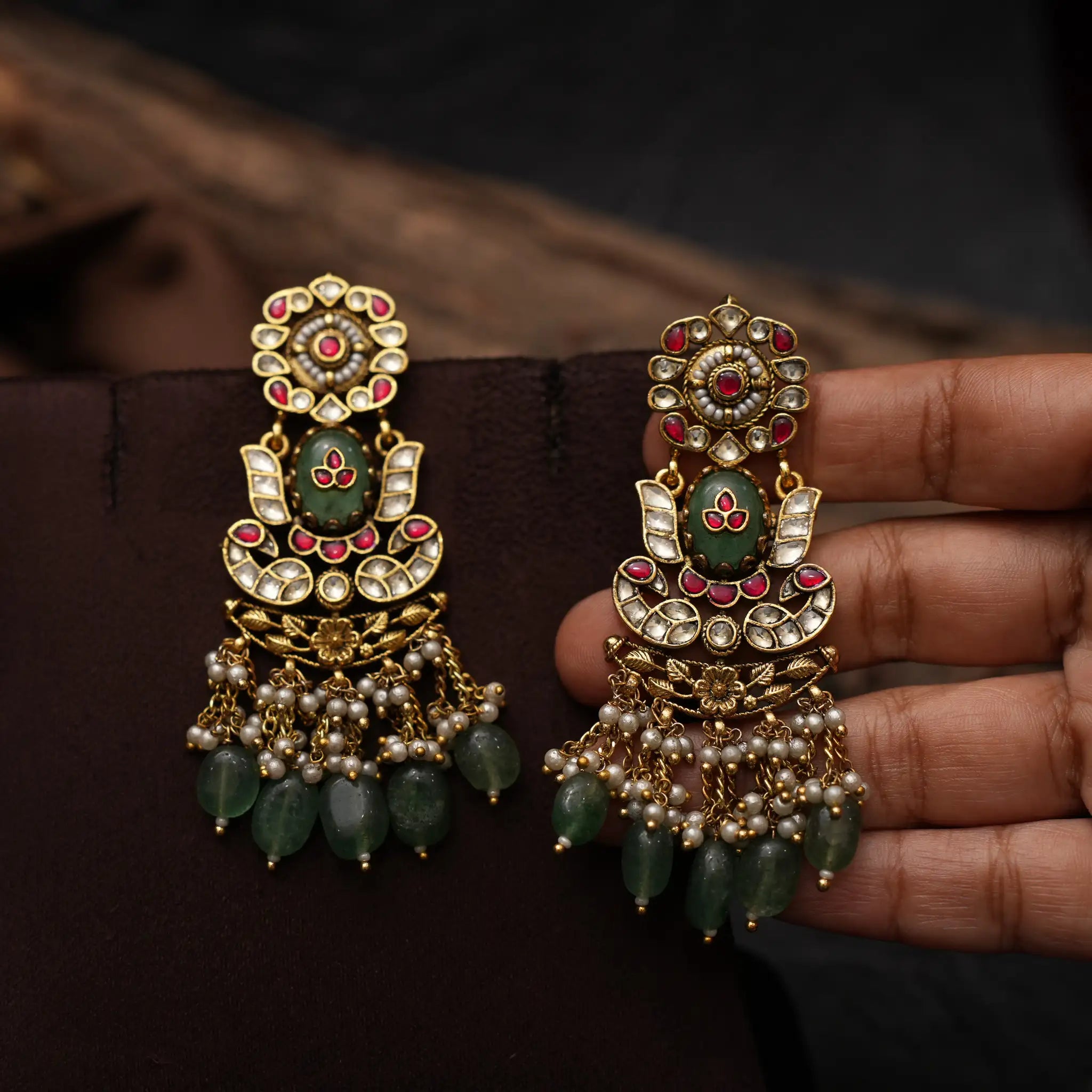 Padmal Polki Earrings