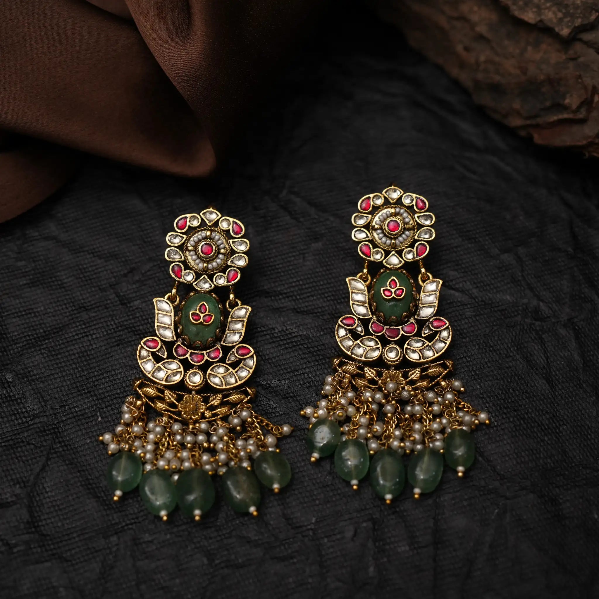 Padmal Polki Earrings