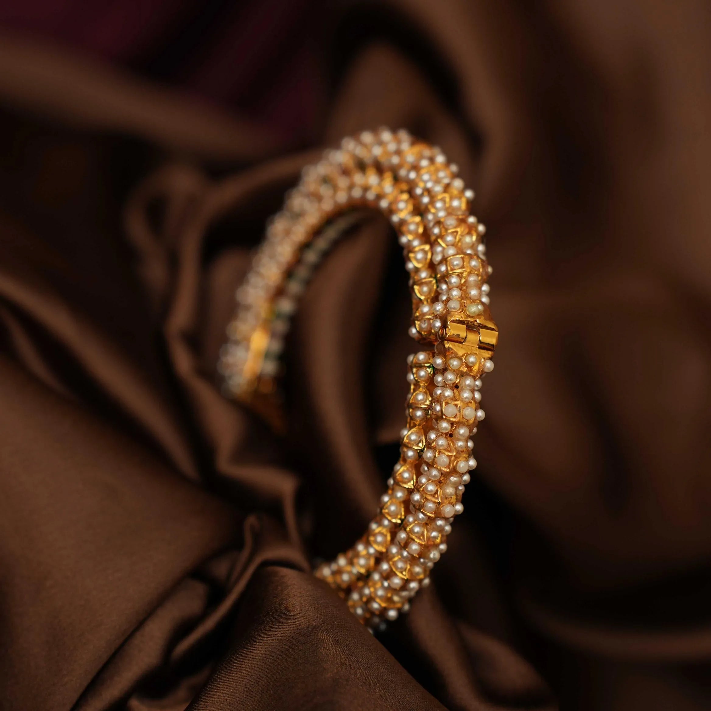 Pearl Kada Bangle