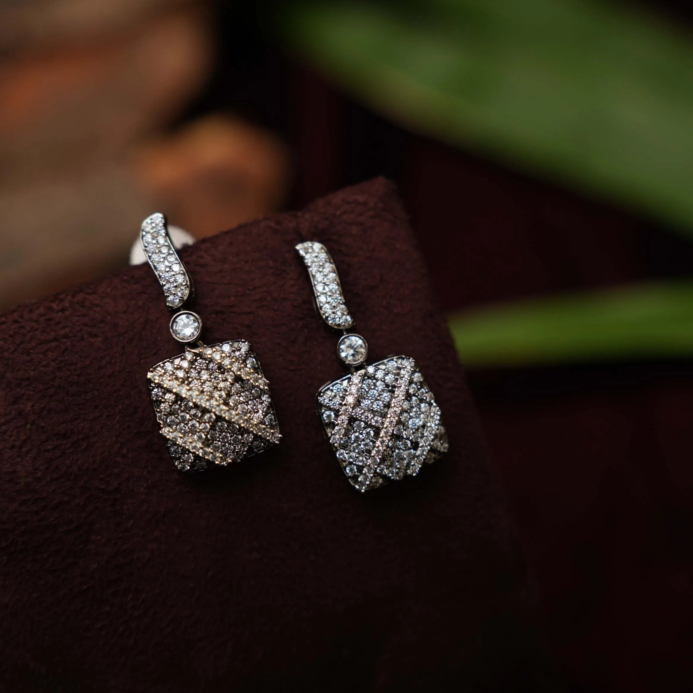 Pihu Zircon Earrings - Rimli Boutique