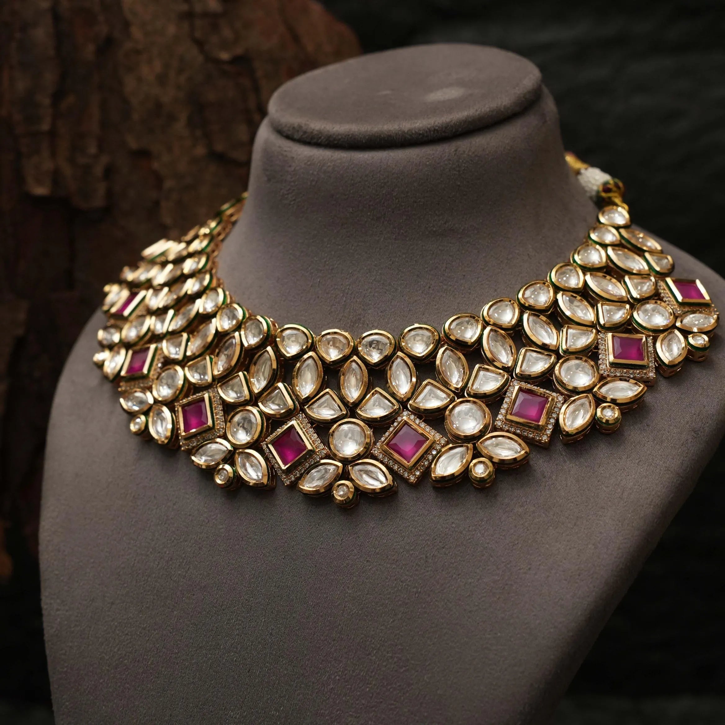 Hansa Polki Necklace - Rimli Boutique