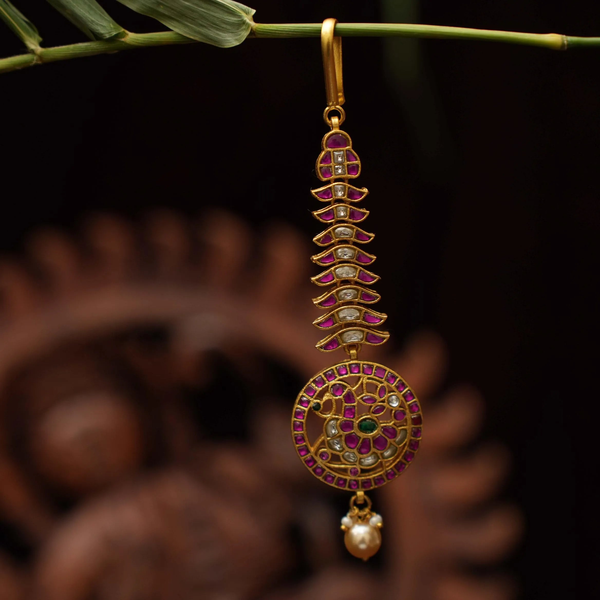 Pradyut Antique Tikka - Rimli Boutique