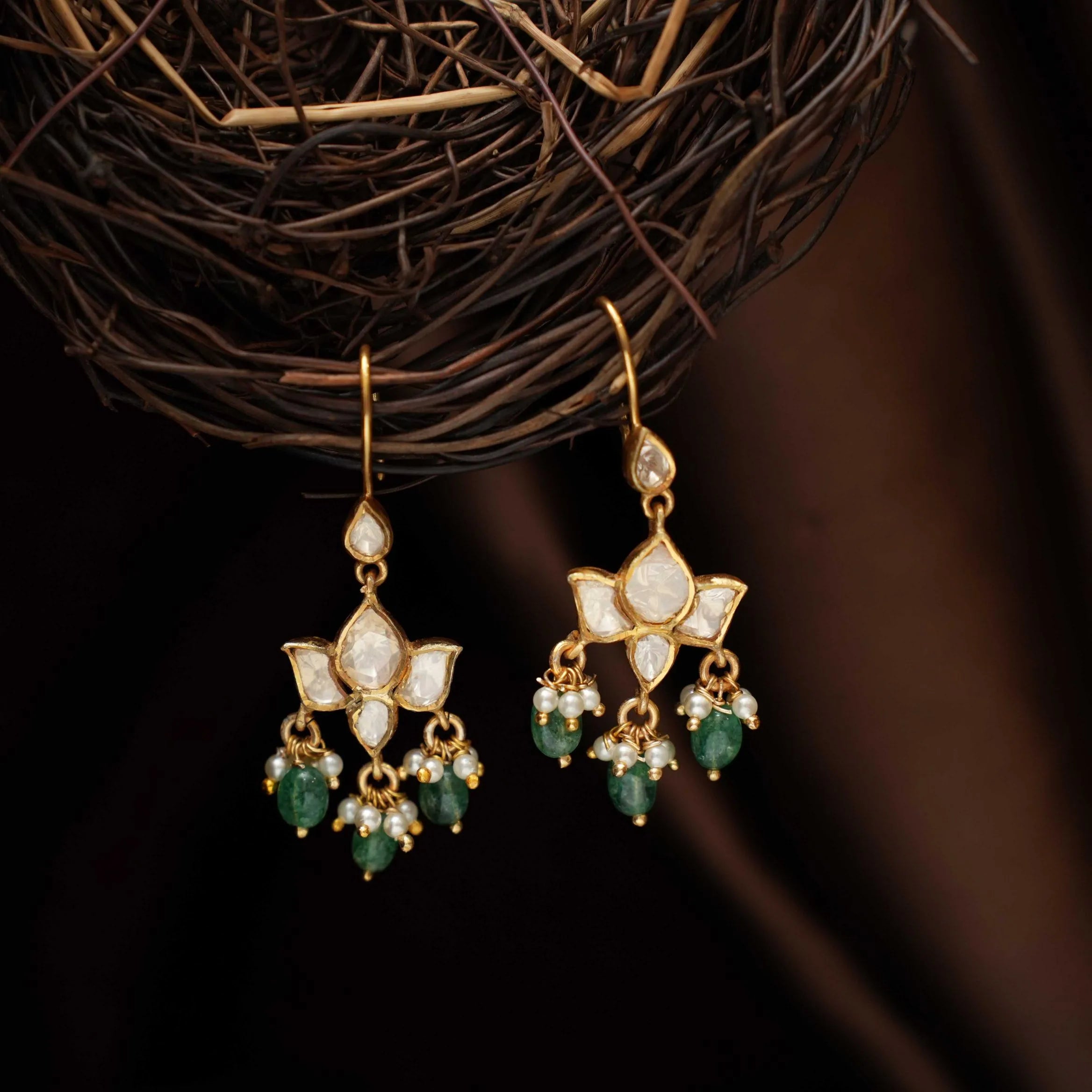 Pranati Silver Hoop Earrings