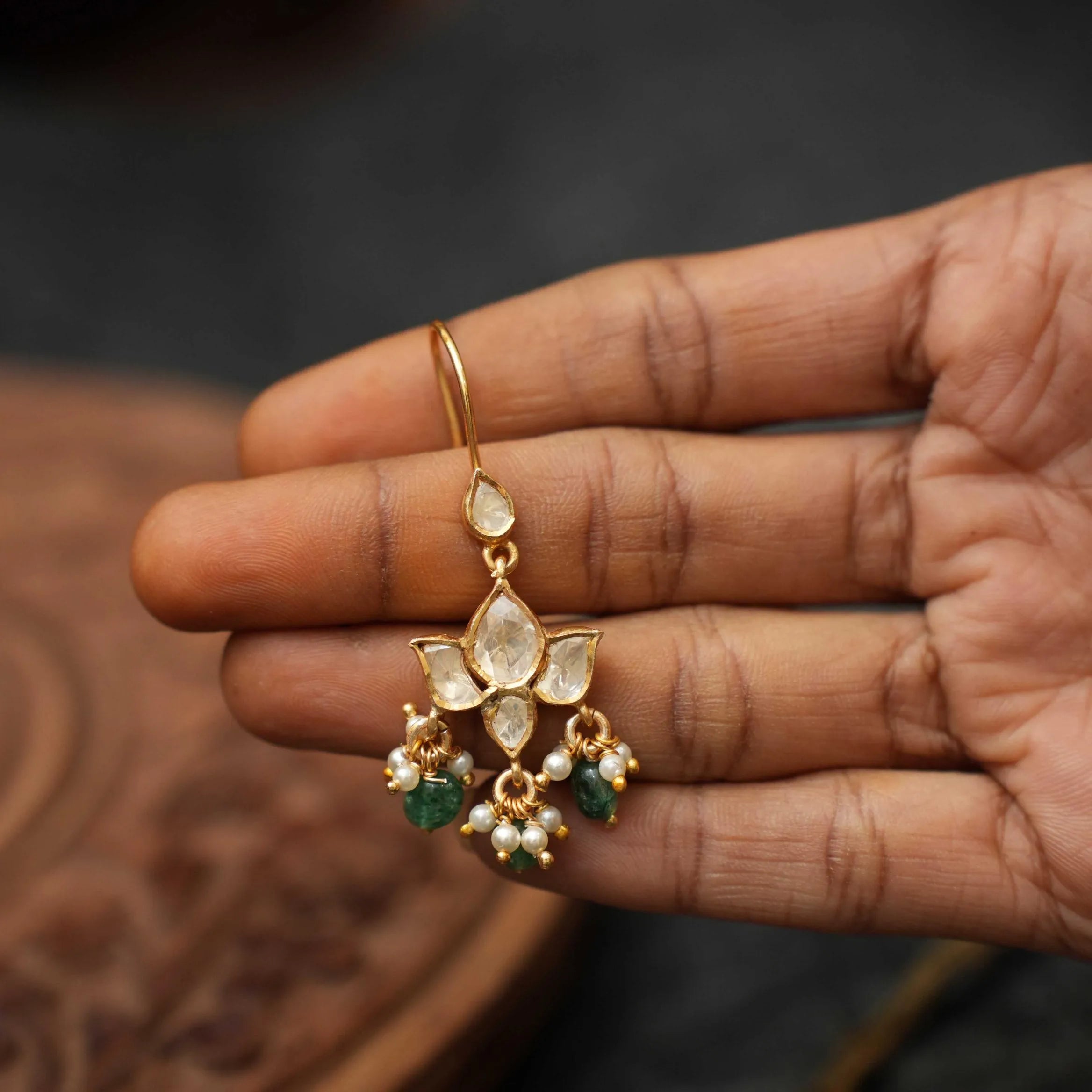 Pranati Silver Hoop Earrings