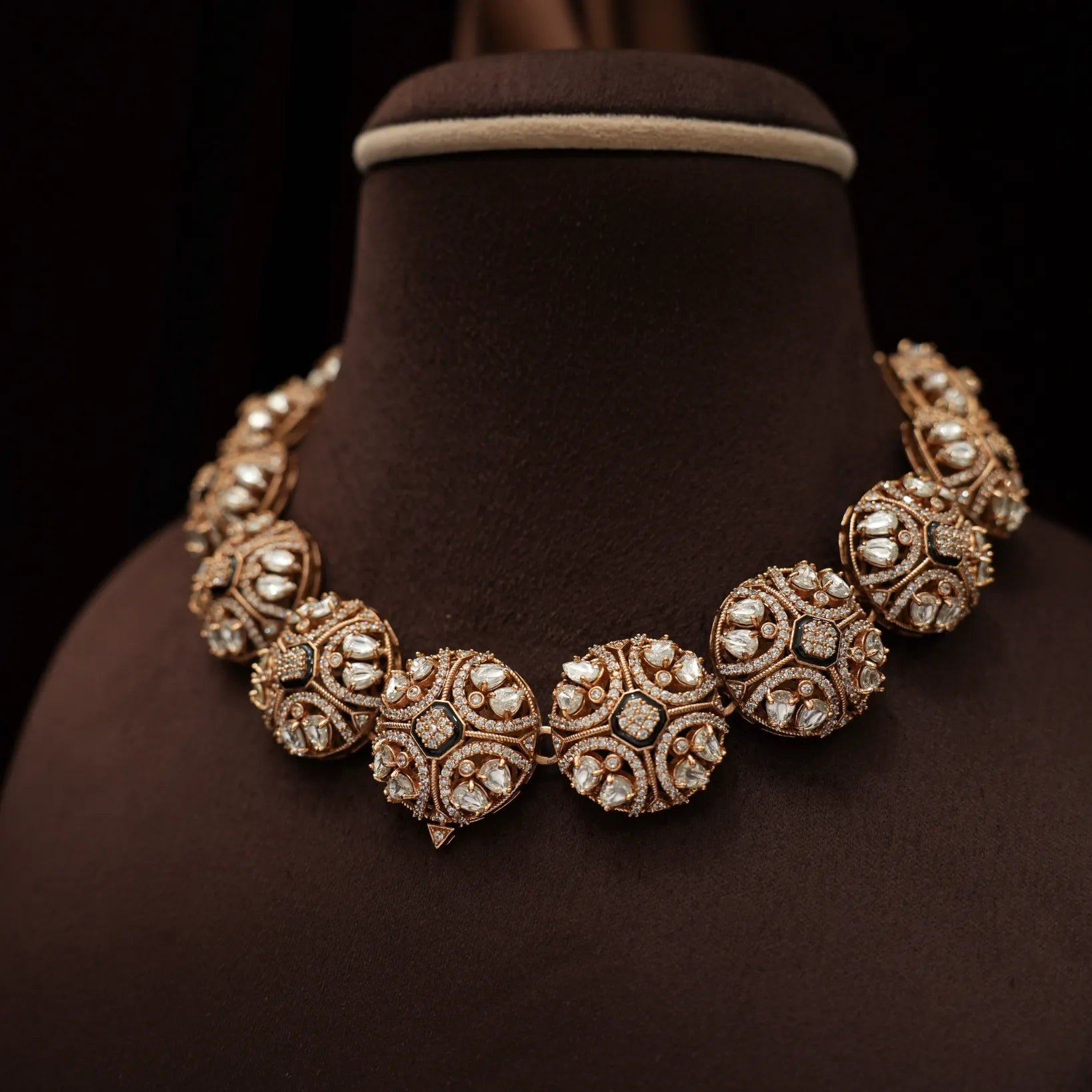 Pranjali Victorian Polki Choker