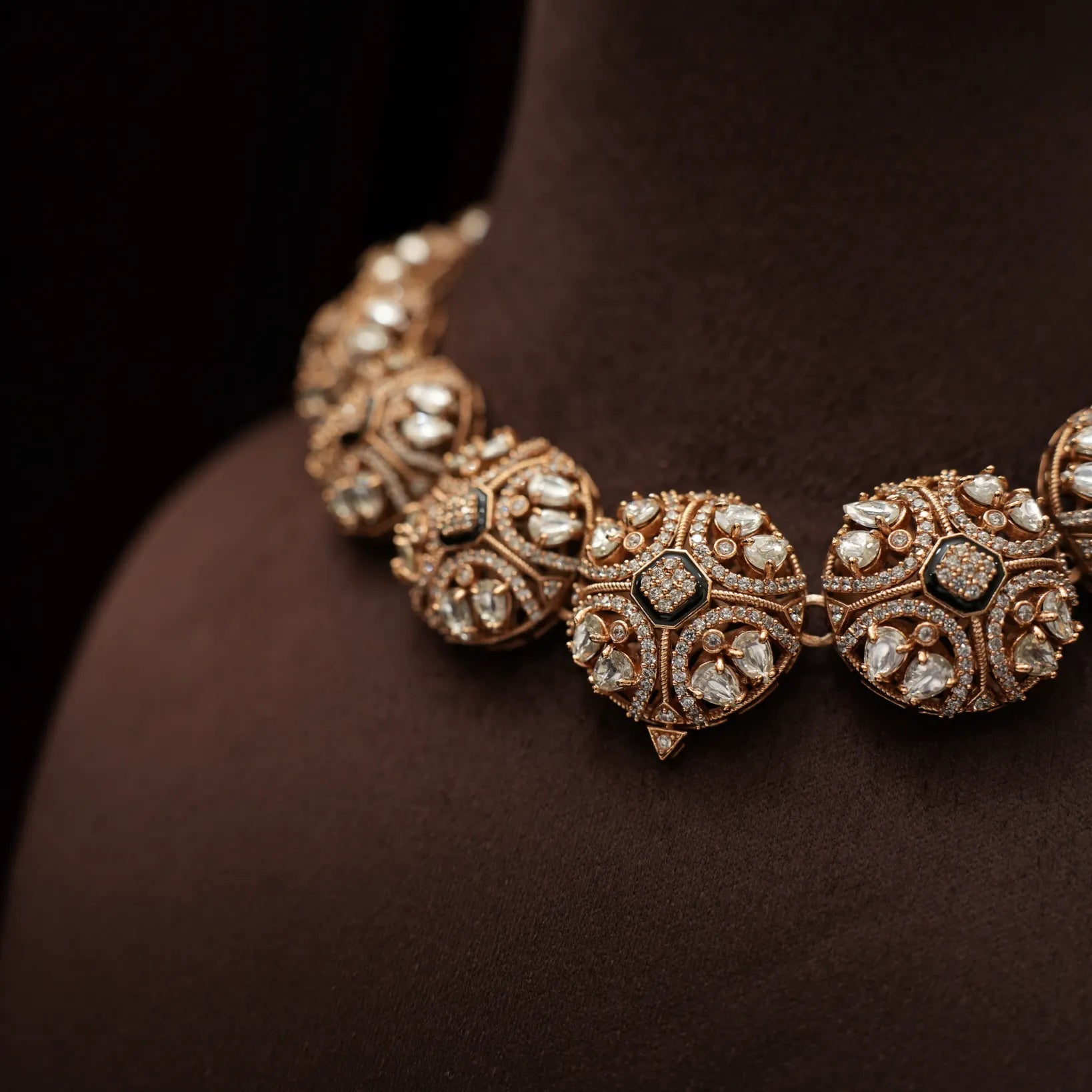 Pranjali Victorian Polki Choker