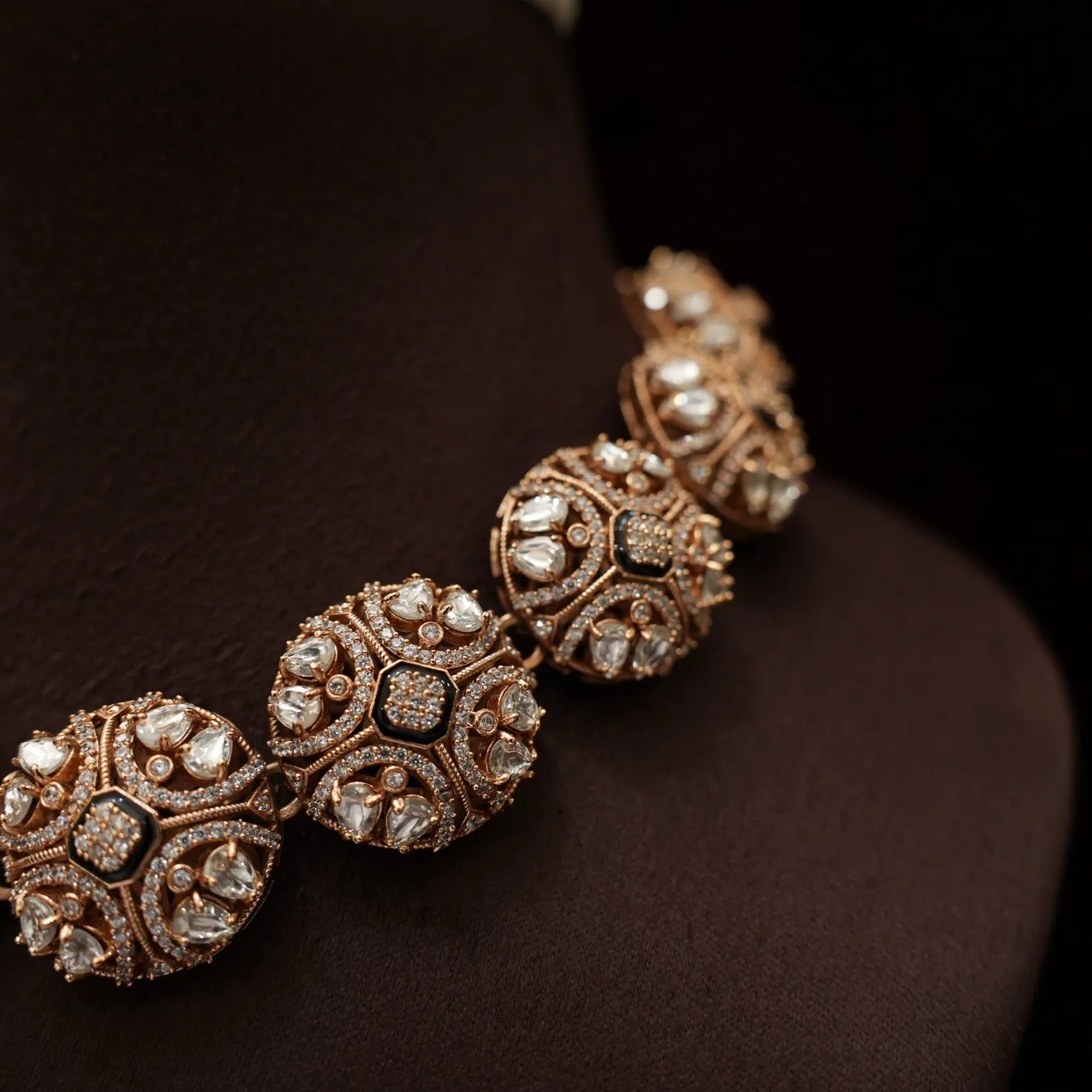 Pranjali Victorian Polki Choker