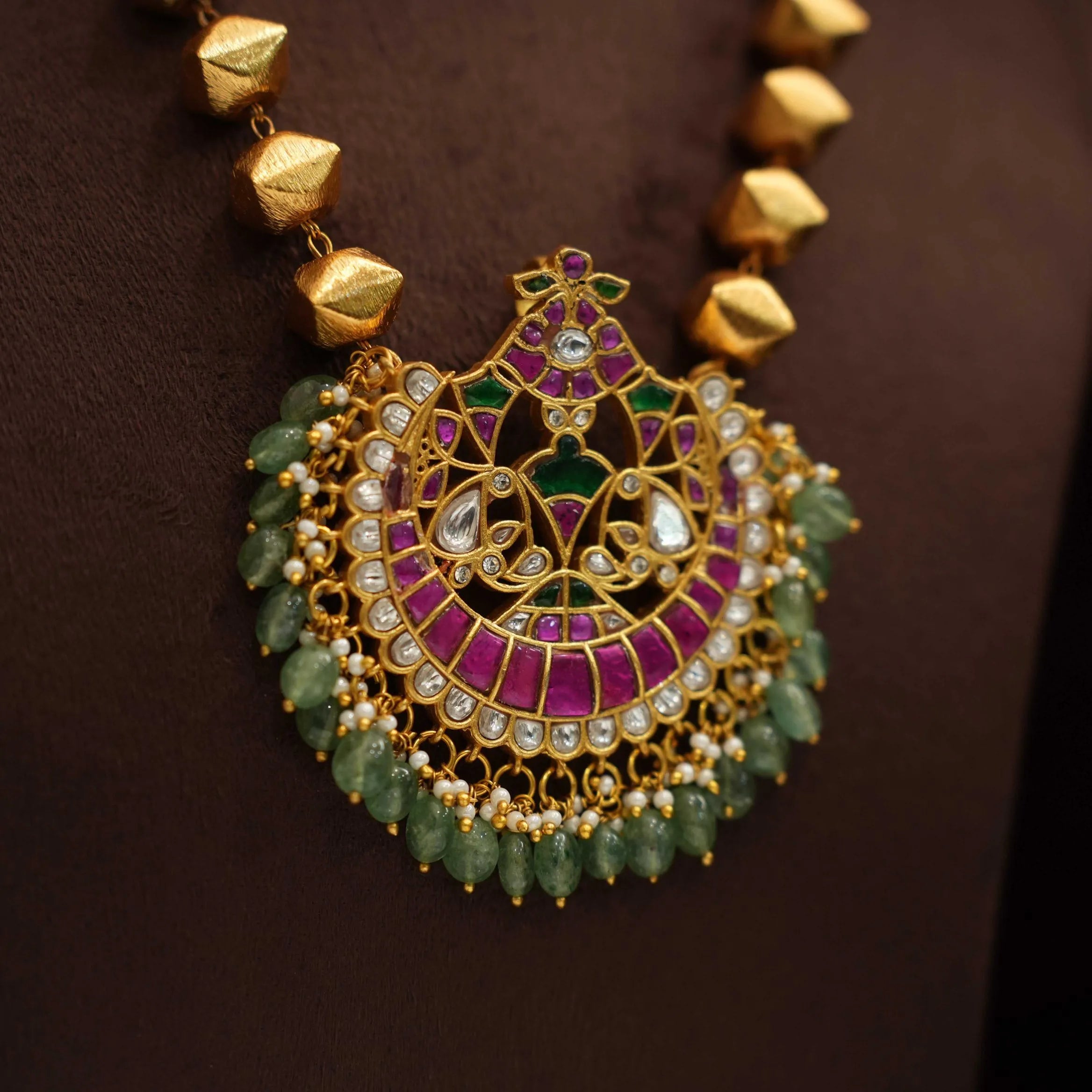 Pratyush Polki Necklace - Rimli Boutique