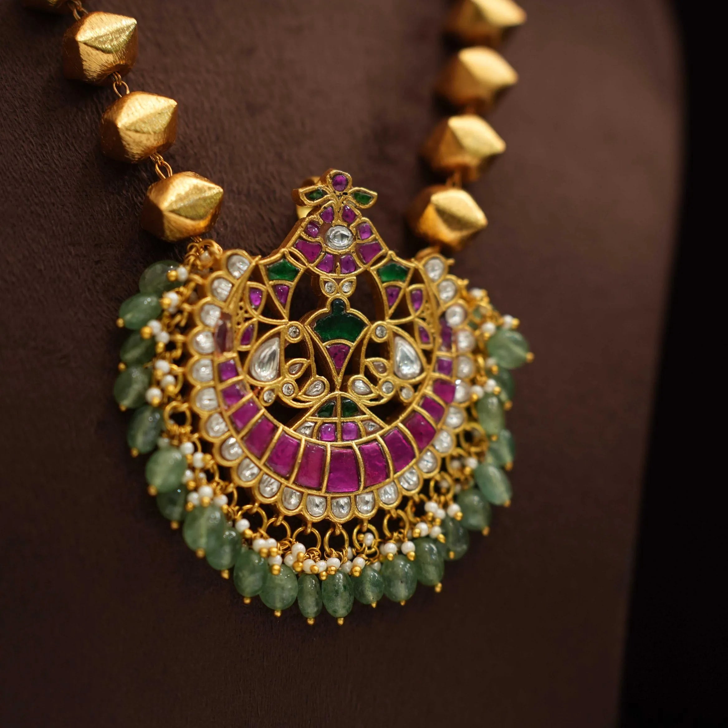 Pratyush Polki Necklace - Rimli Boutique