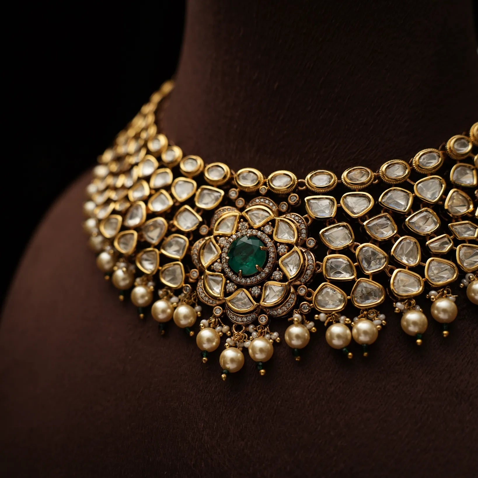 Prishaya Polki Necklace