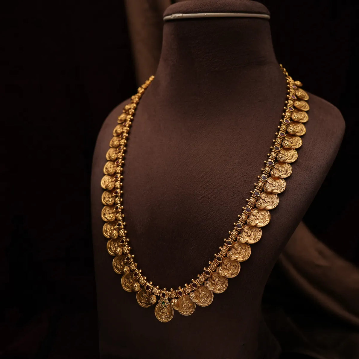Pritha Antique Coin Necklace