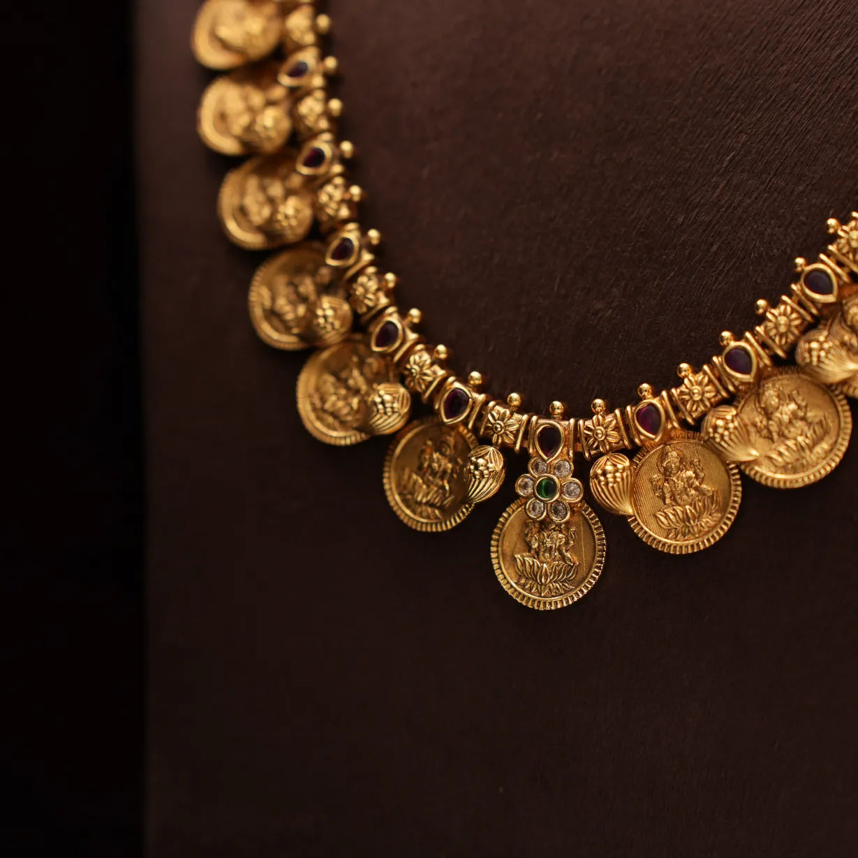 Pritha Antique Coin Necklace