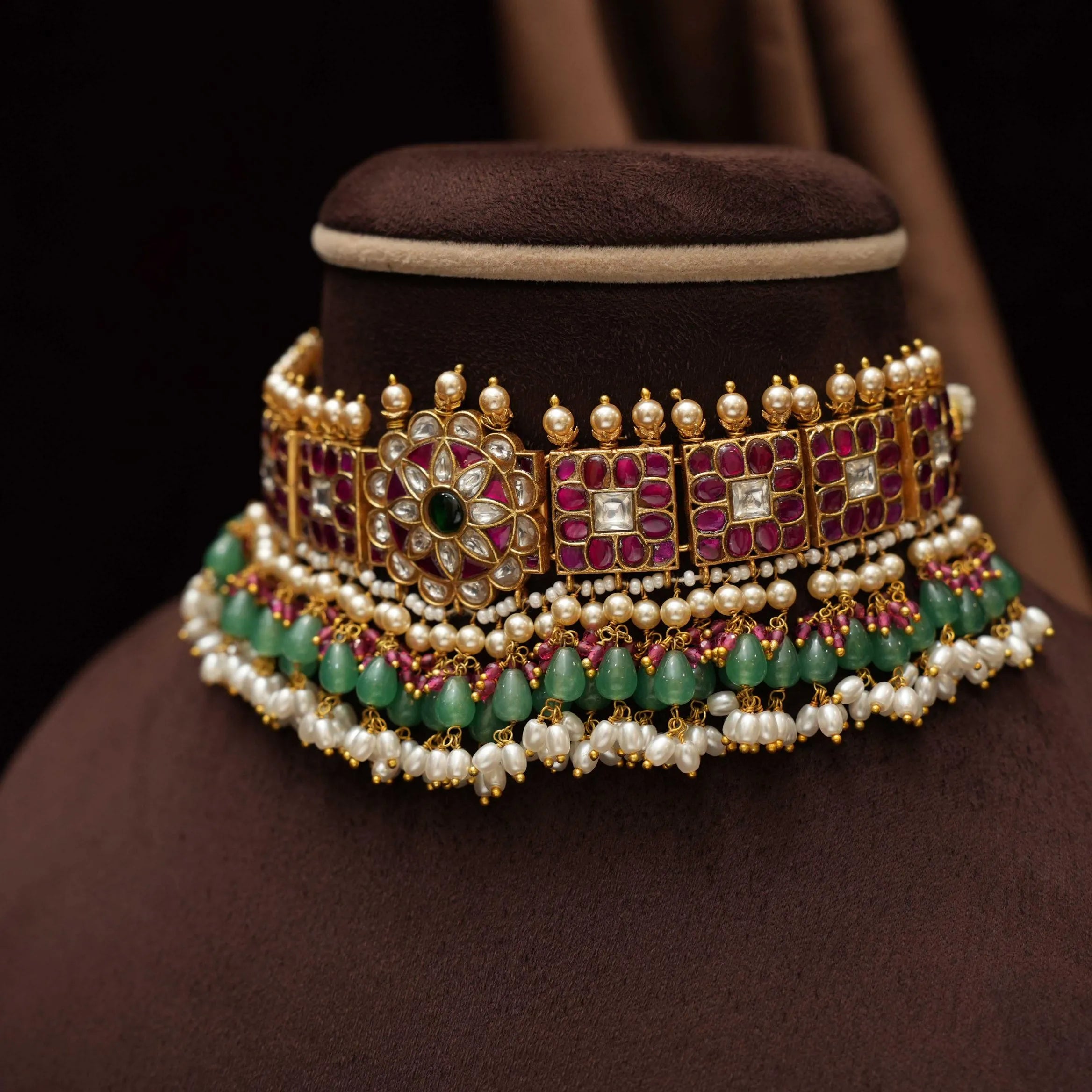 Pritha Polki Choker