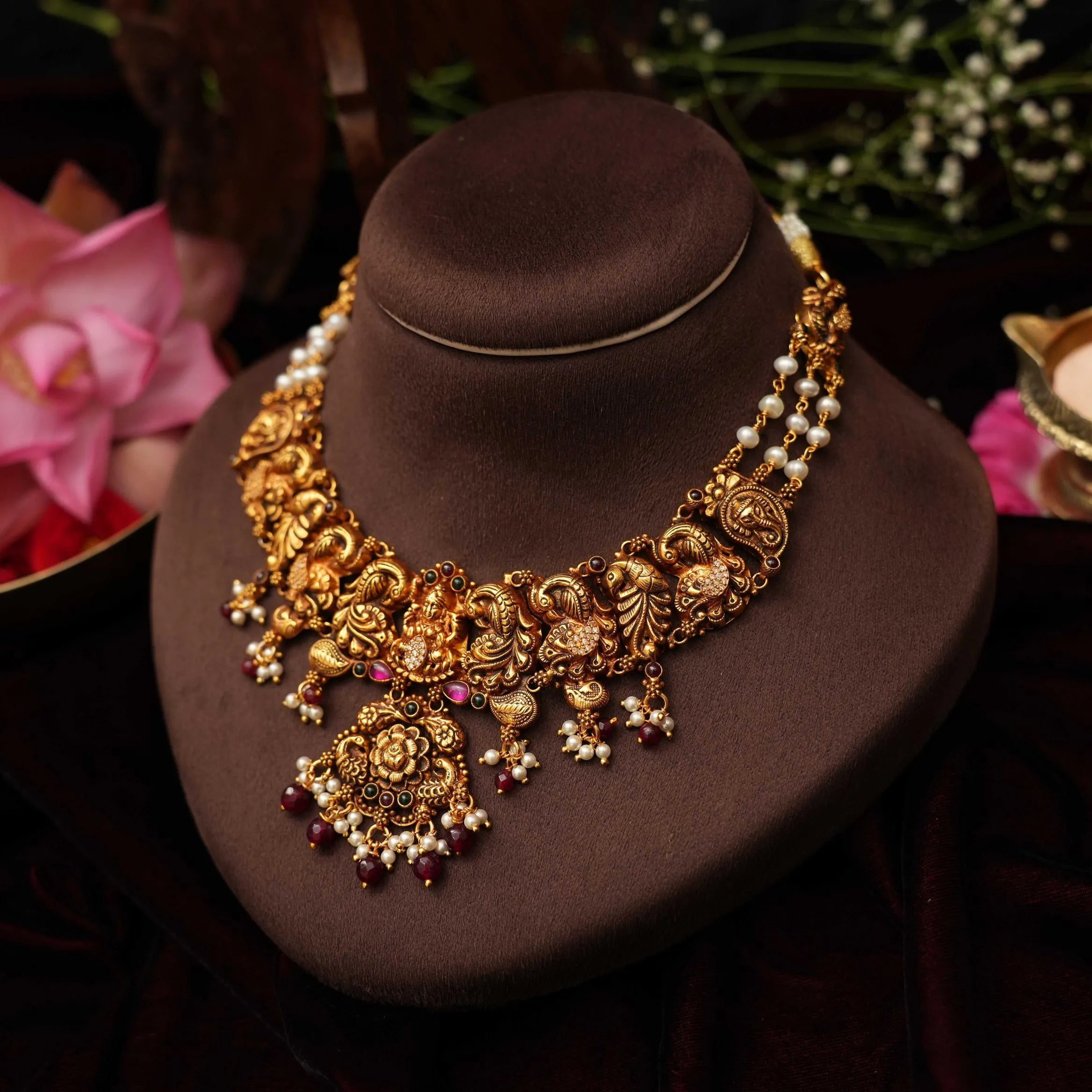 Priya Silver Necklace