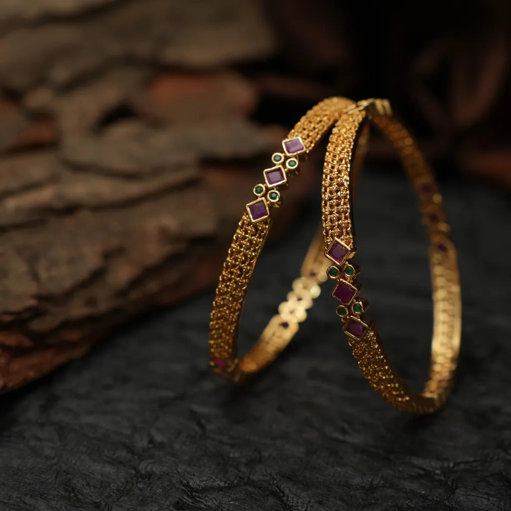 Qiana Antique Bangles