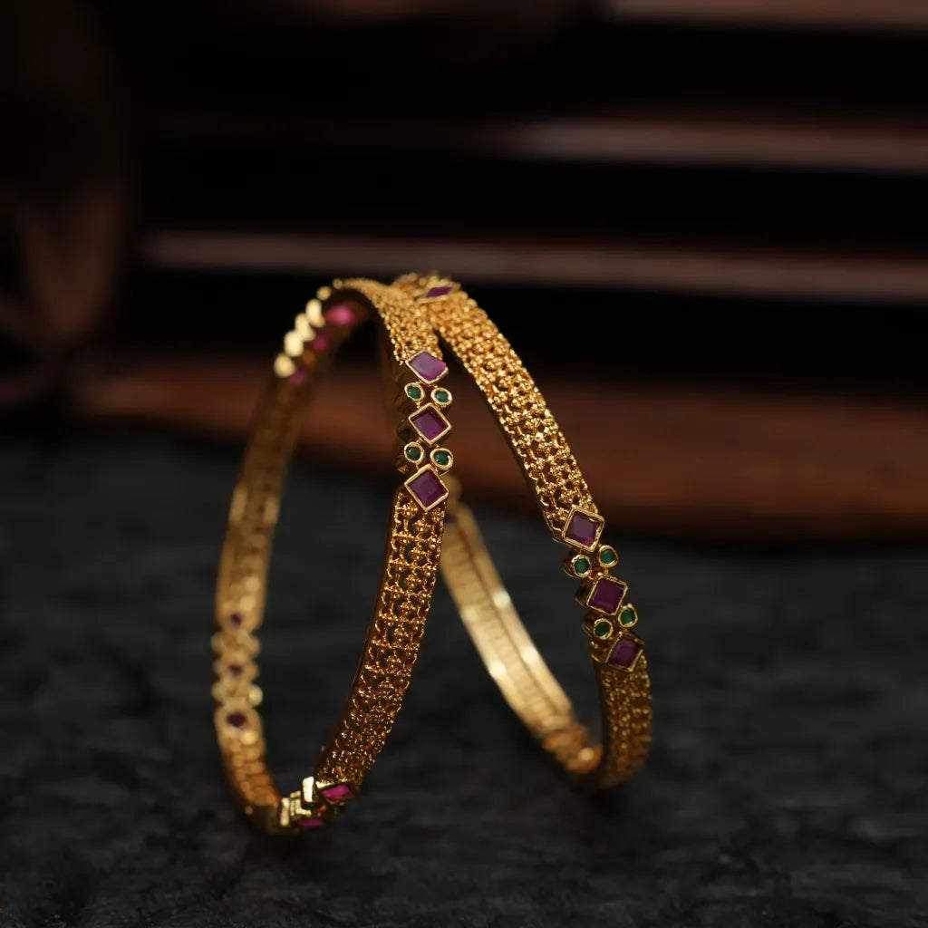 Qiana Antique Bangles