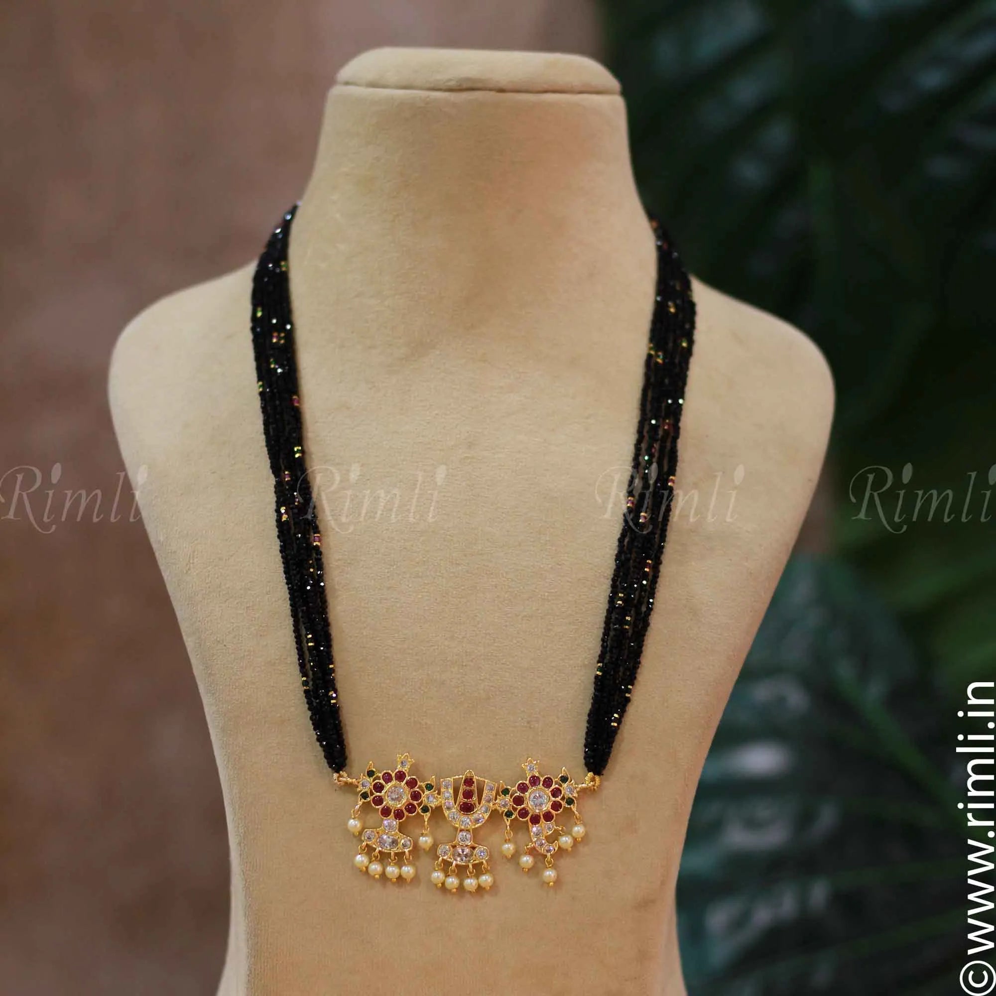 Hetal Traditional Necklace - Black