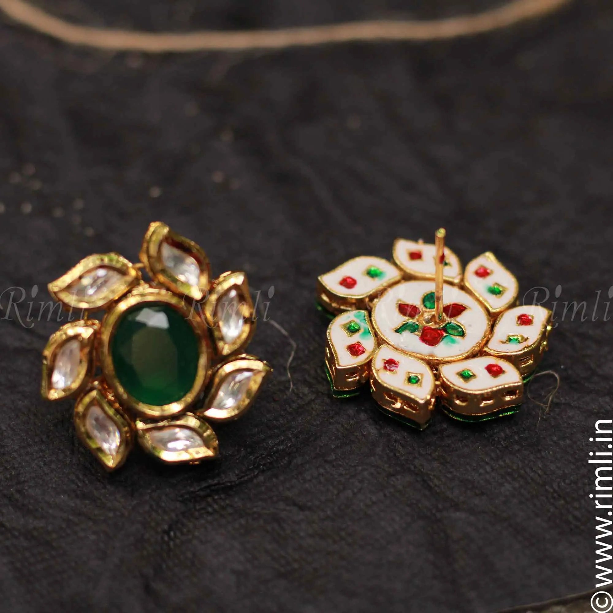 Kundan Earring | Buy latest collection at best price in India - JS Fashion