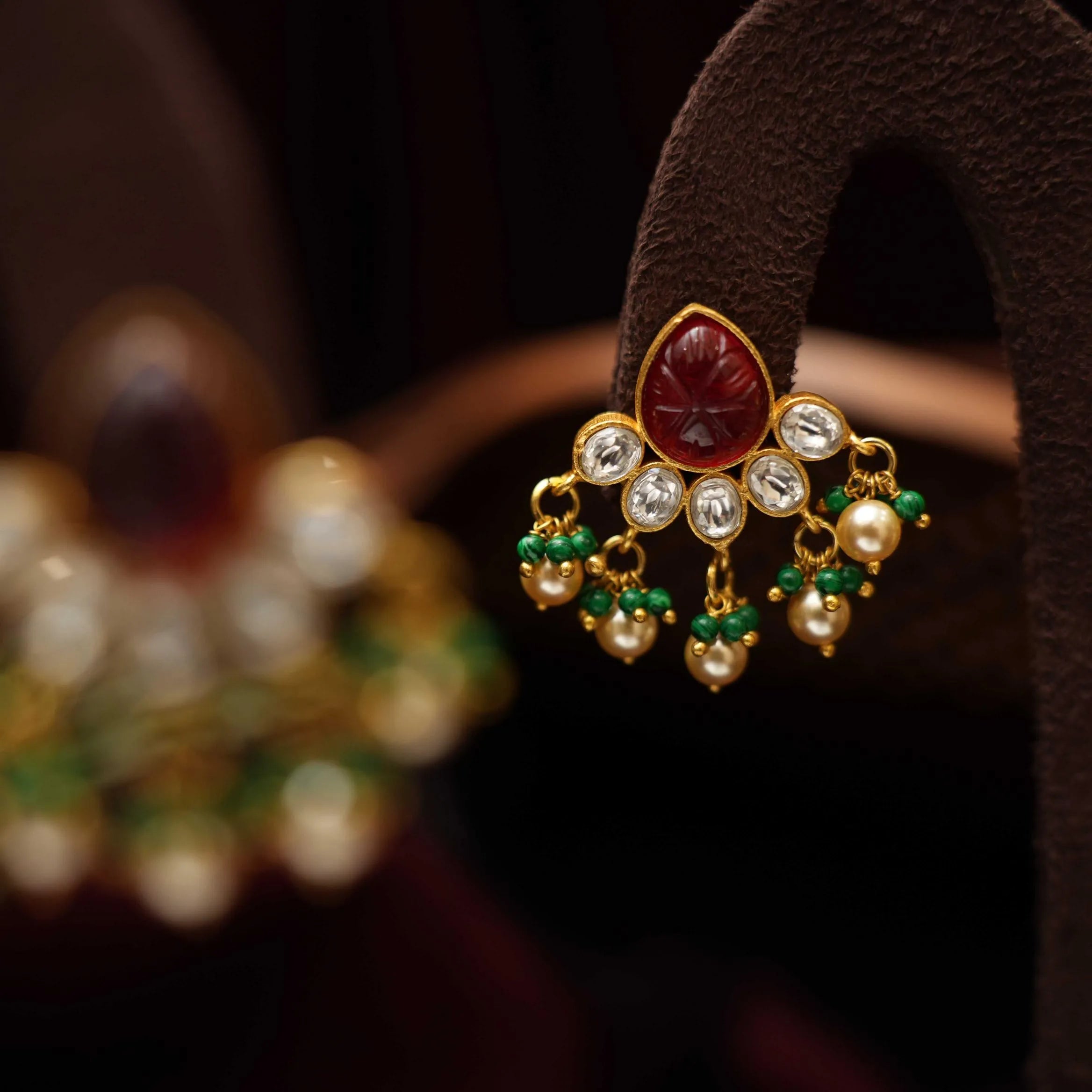 Raag Polki Ear Stud - Rimli Boutique