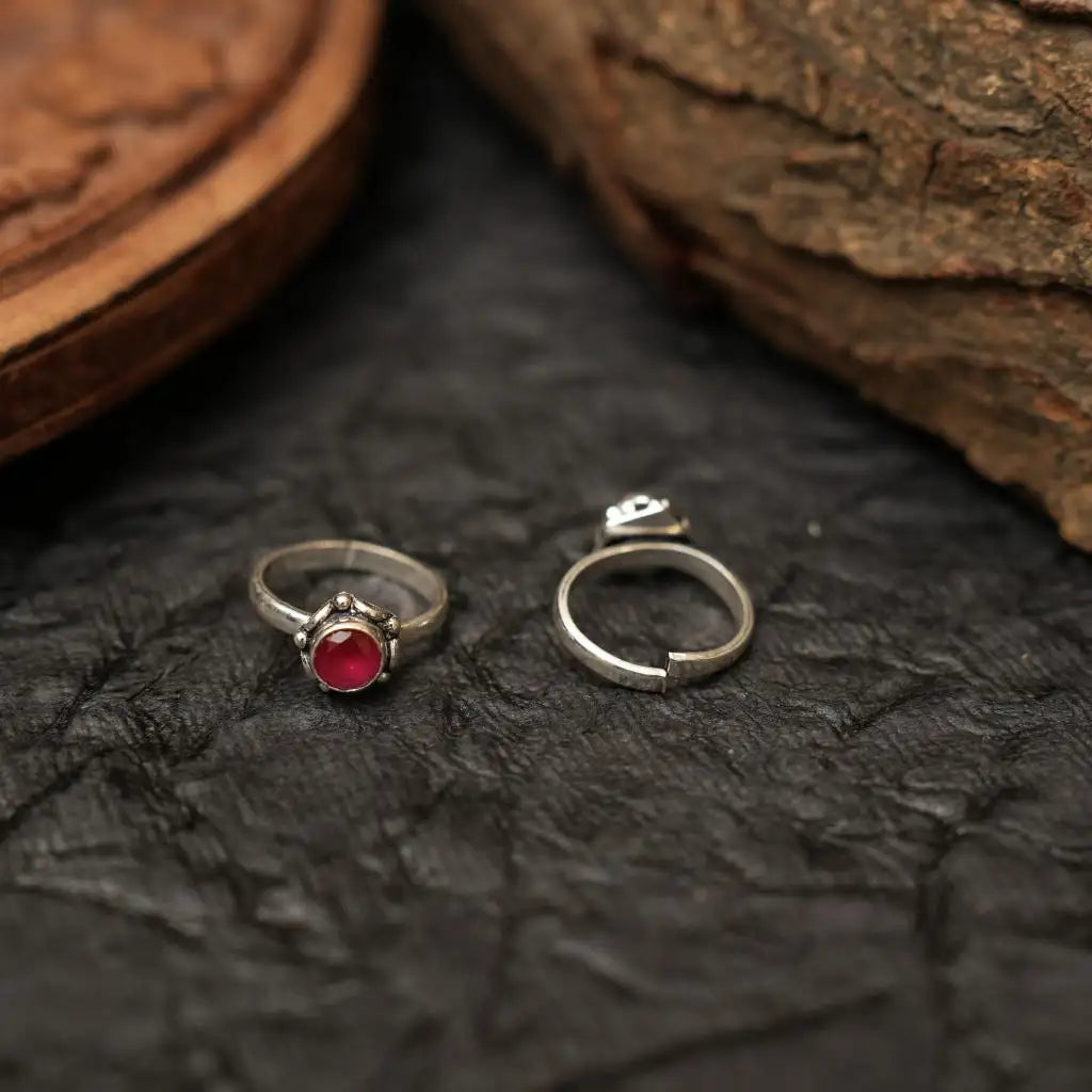 Raasya Silver Toe Ring