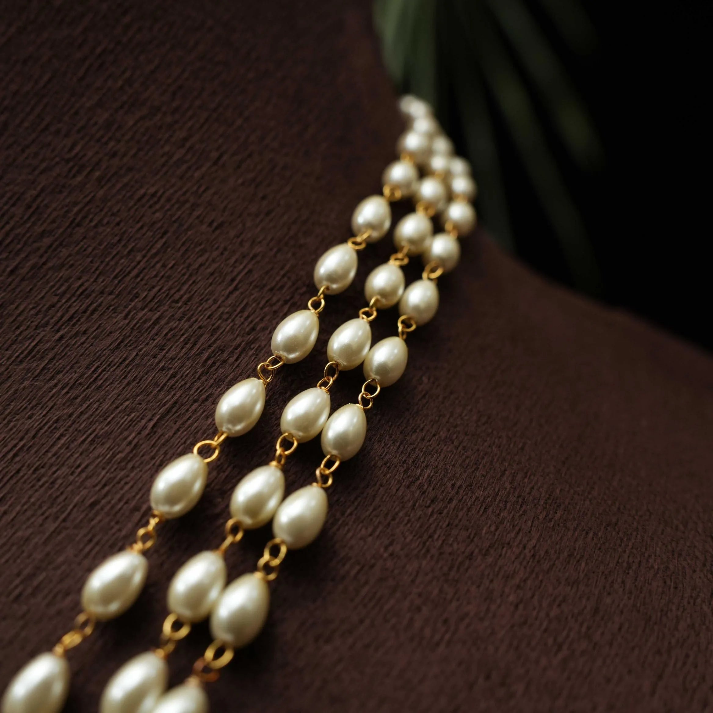 Rabia Pearl Polki Necklace