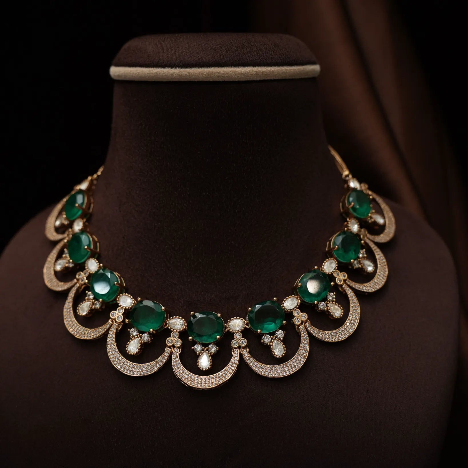 Raima Victorian Kundan Necklace