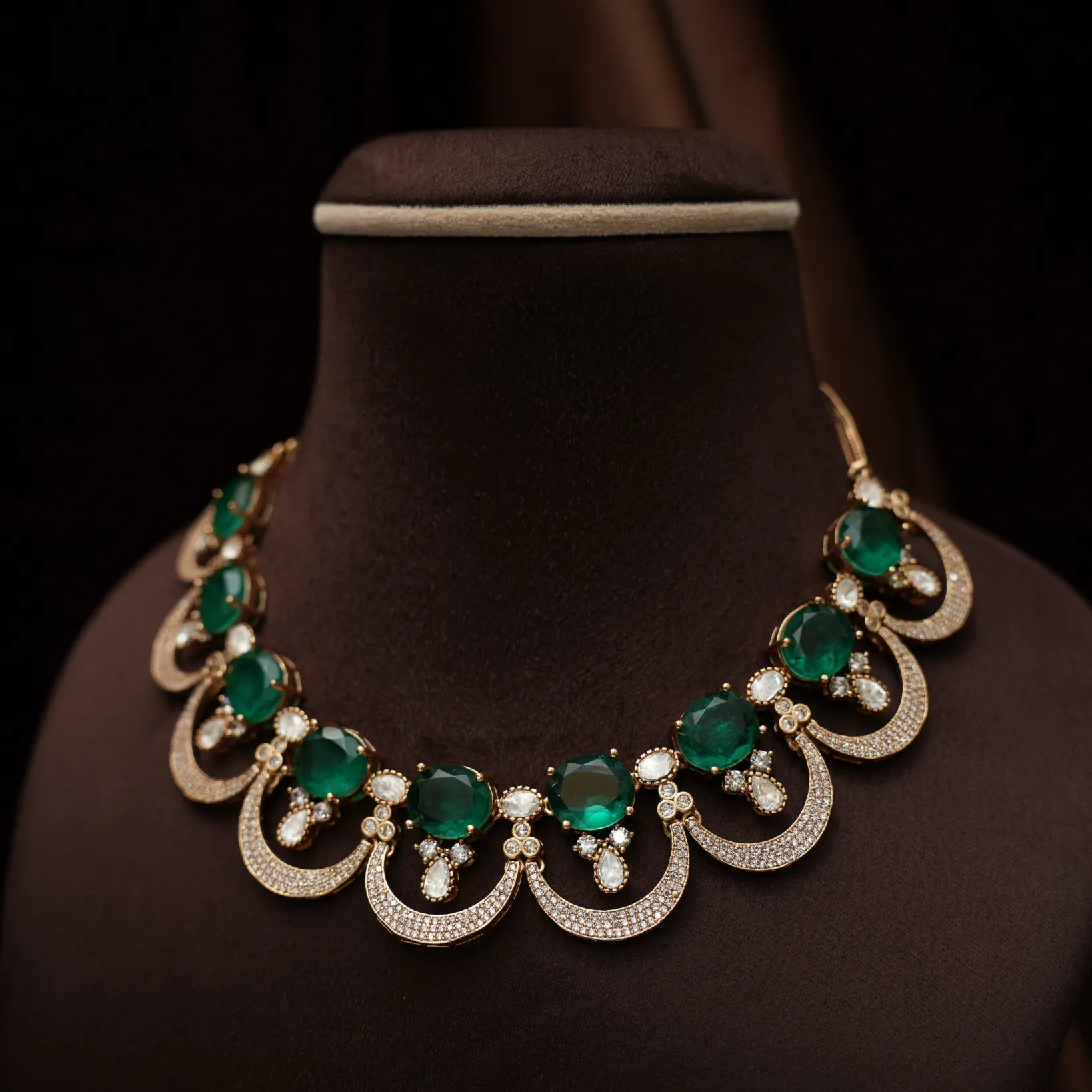 Raima Victorian Kundan Necklace