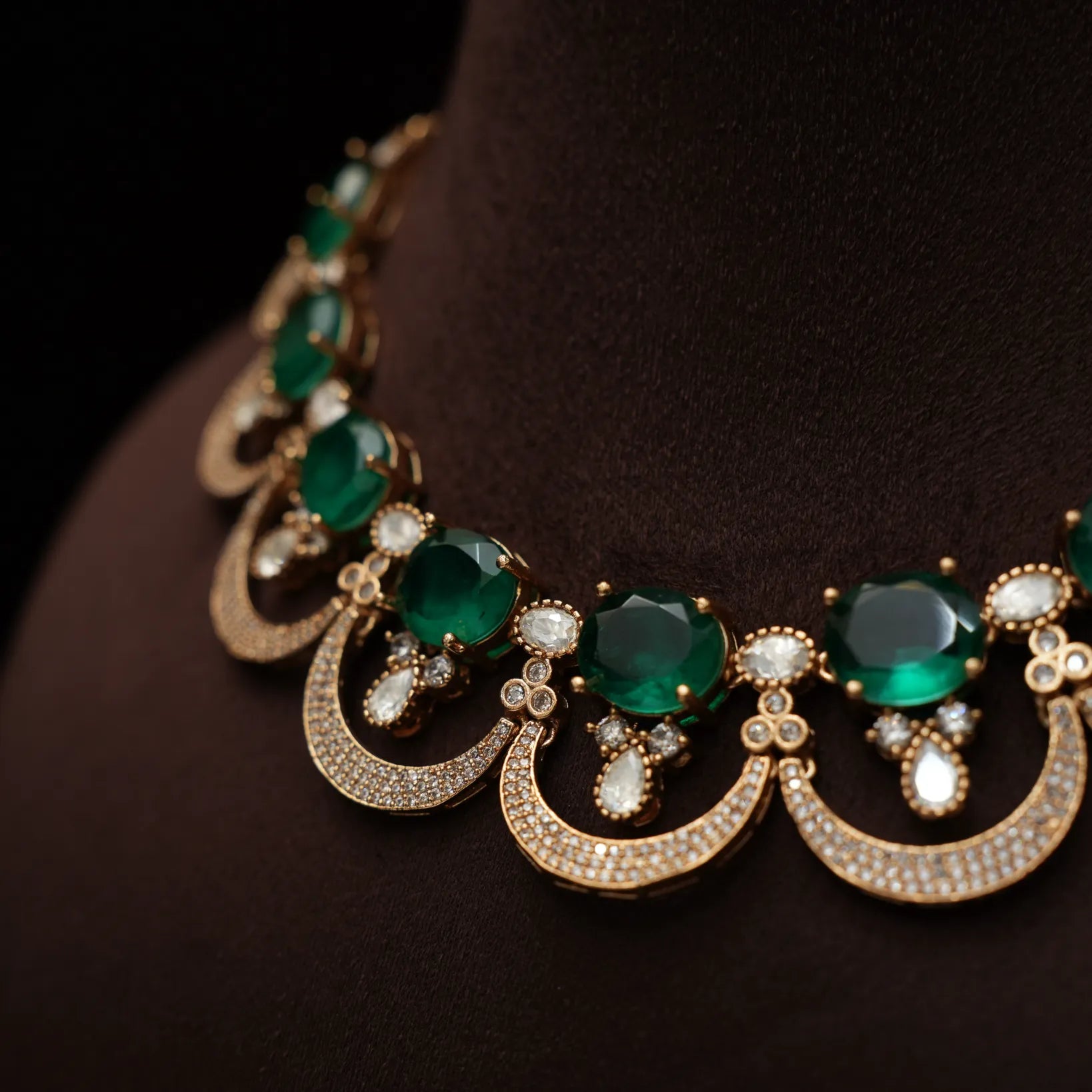 Raima Victorian Kundan Necklace
