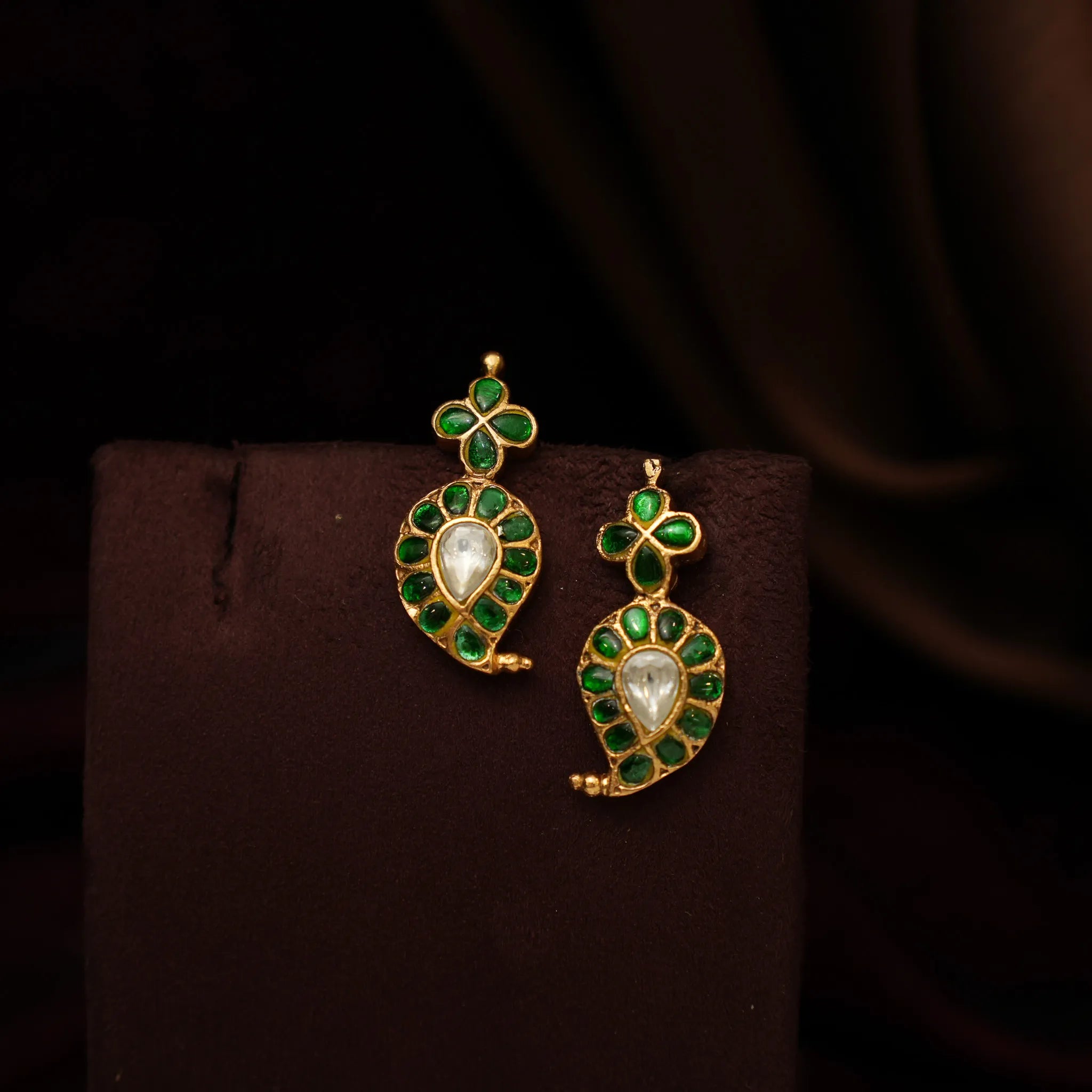 Rajani Antique Mangalsutra Necklace -Green