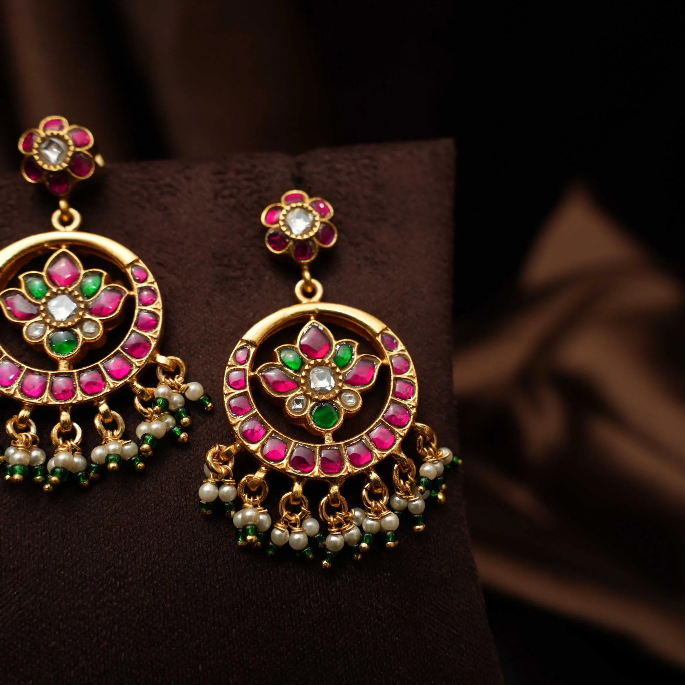 Raksha Silver Earrings