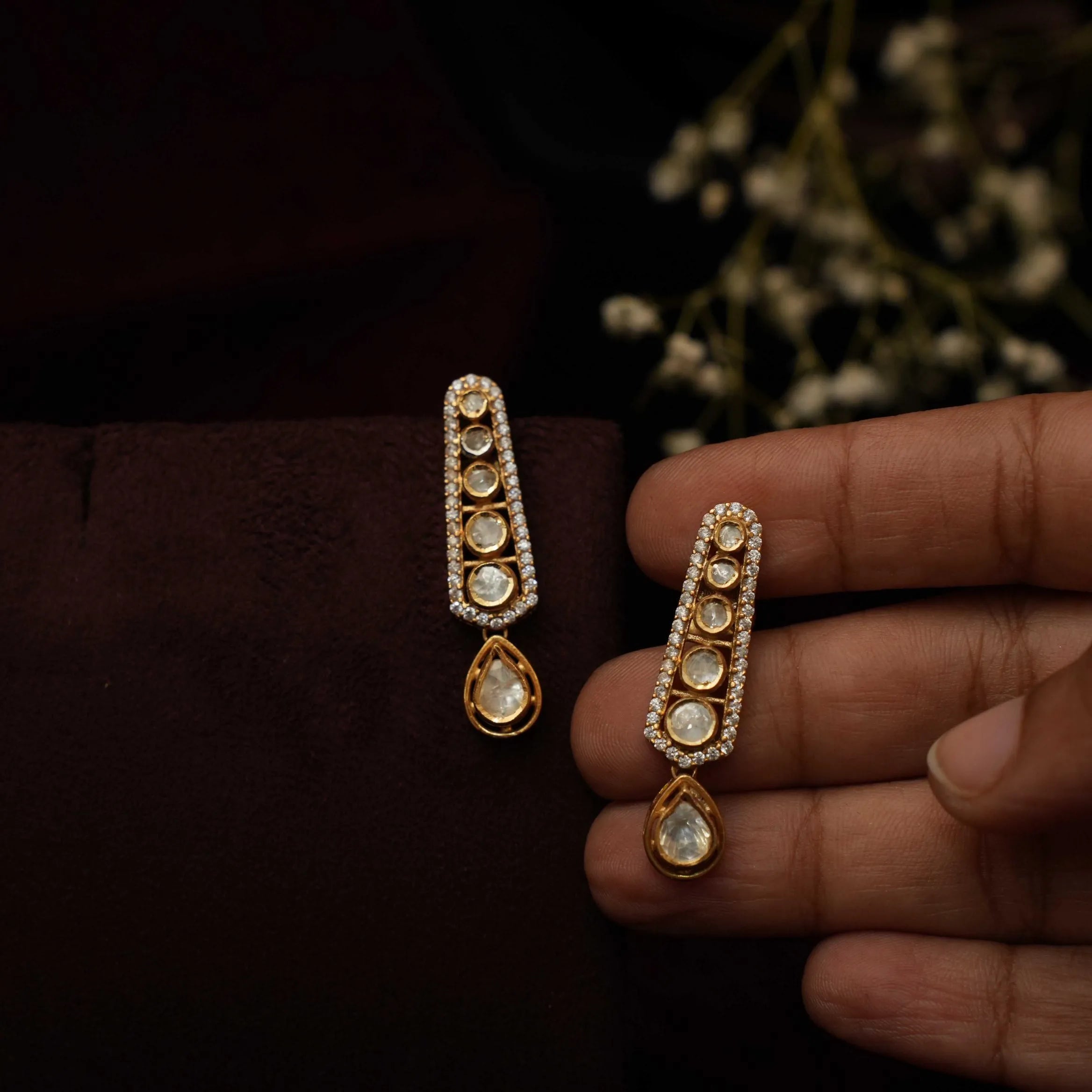 Rangita Silver Earrings