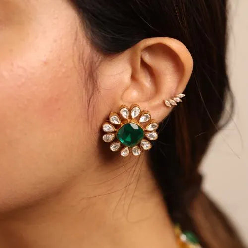 Rashmi Polki Ear Stud