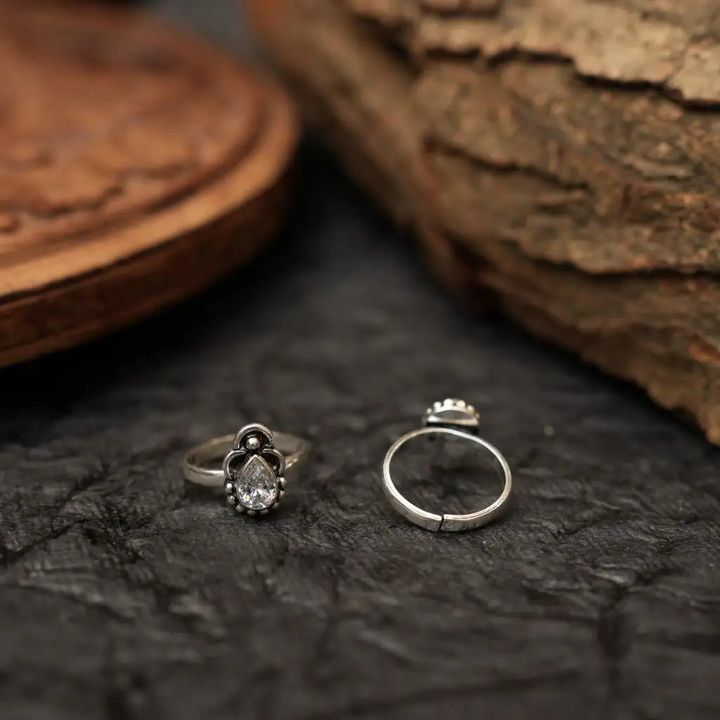 Rawiya Silver Toe Ring