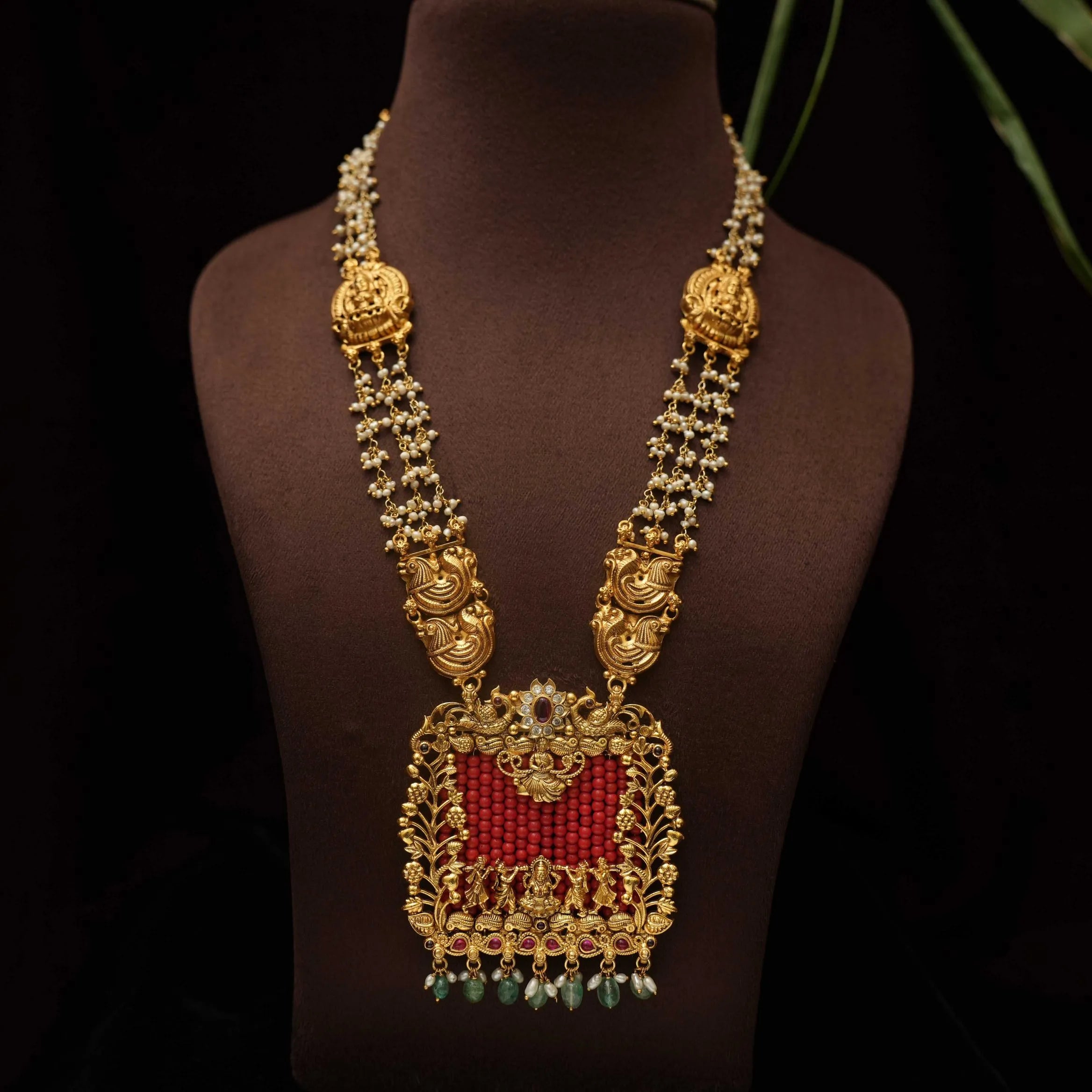 Reshma Traditional Silver Necklace