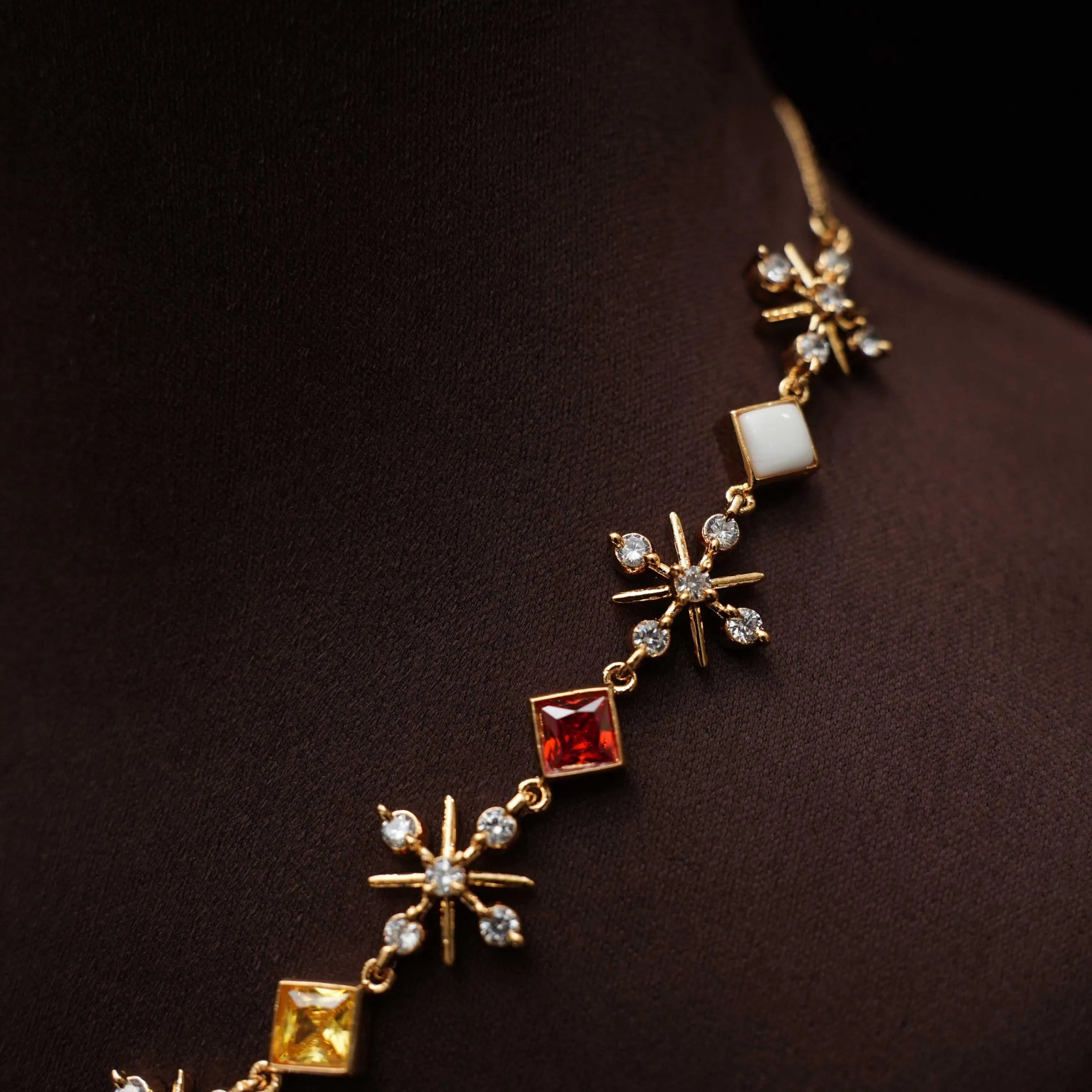 Reshma Zircon Necklace