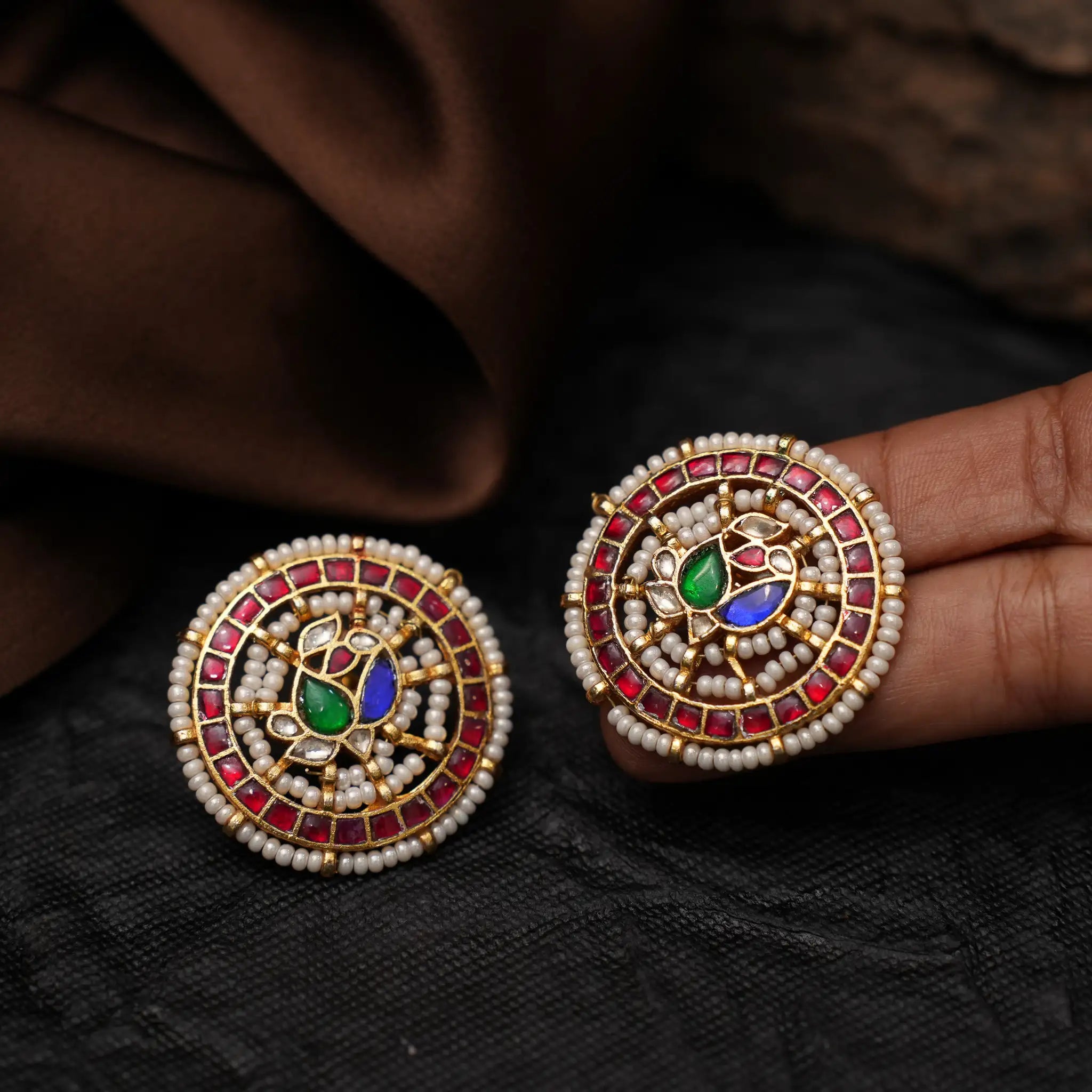 Reva Polki Ear Stud