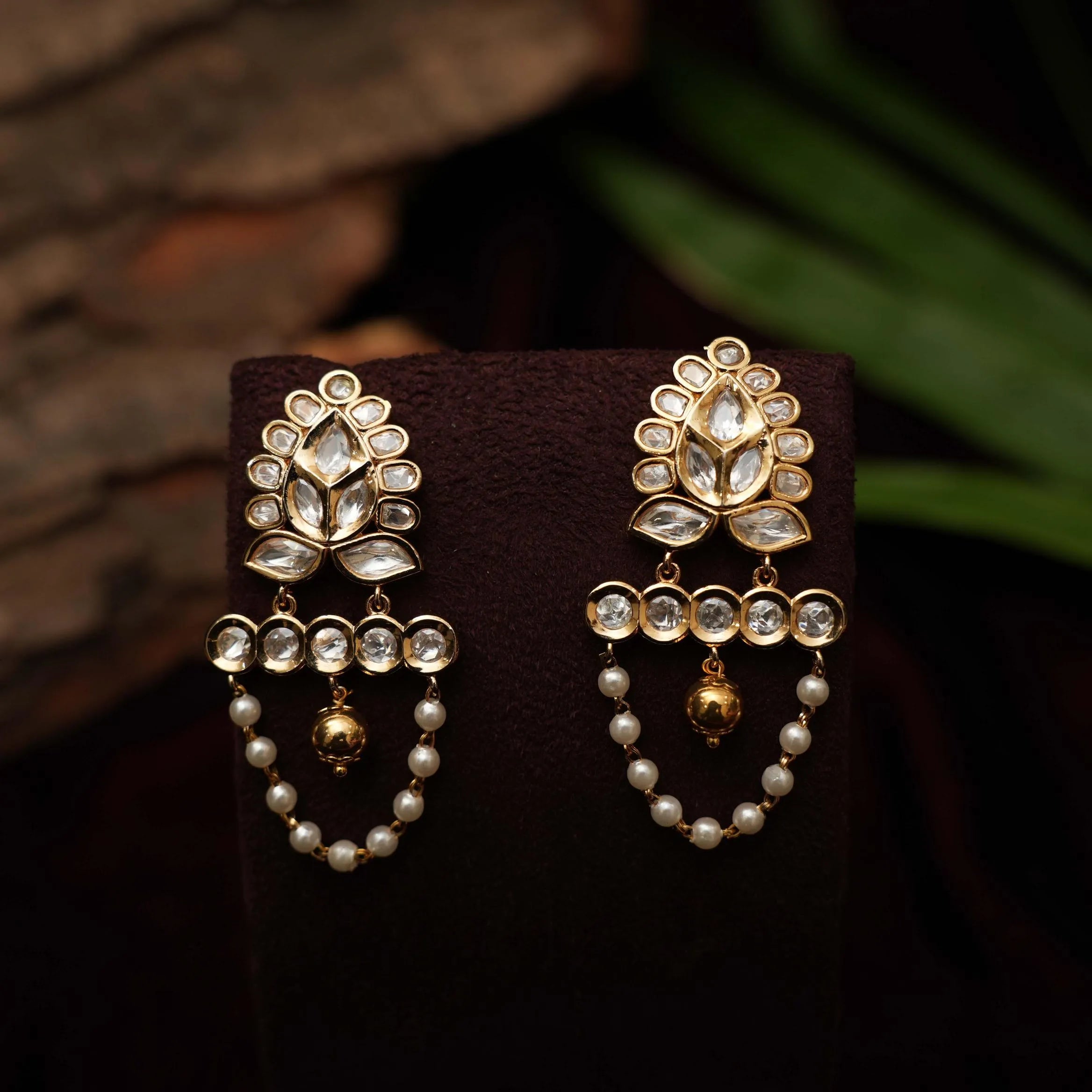 Reya Zircon Earrings - Rimli Boutique