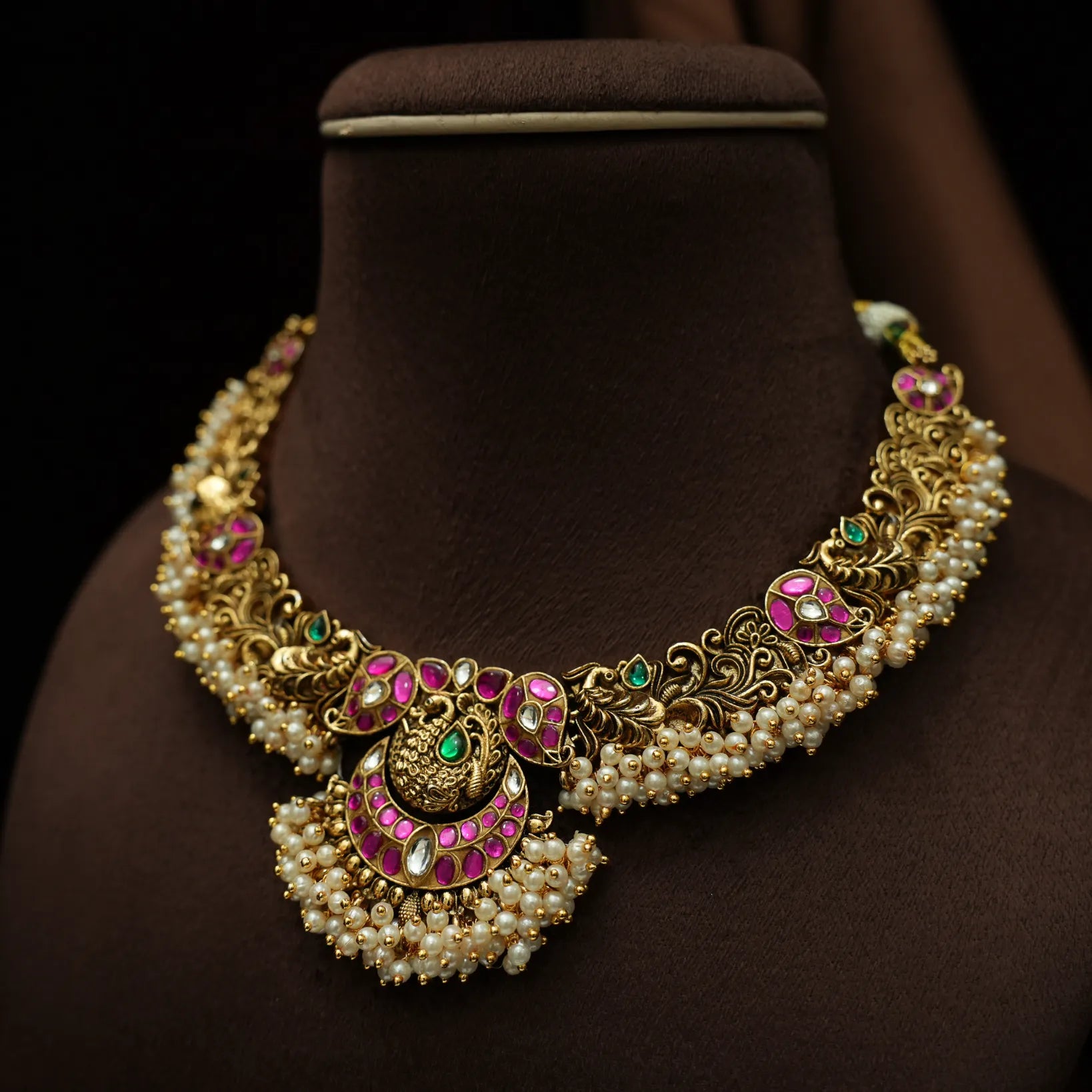 Reyvika Antique Guttupusulu Necklace