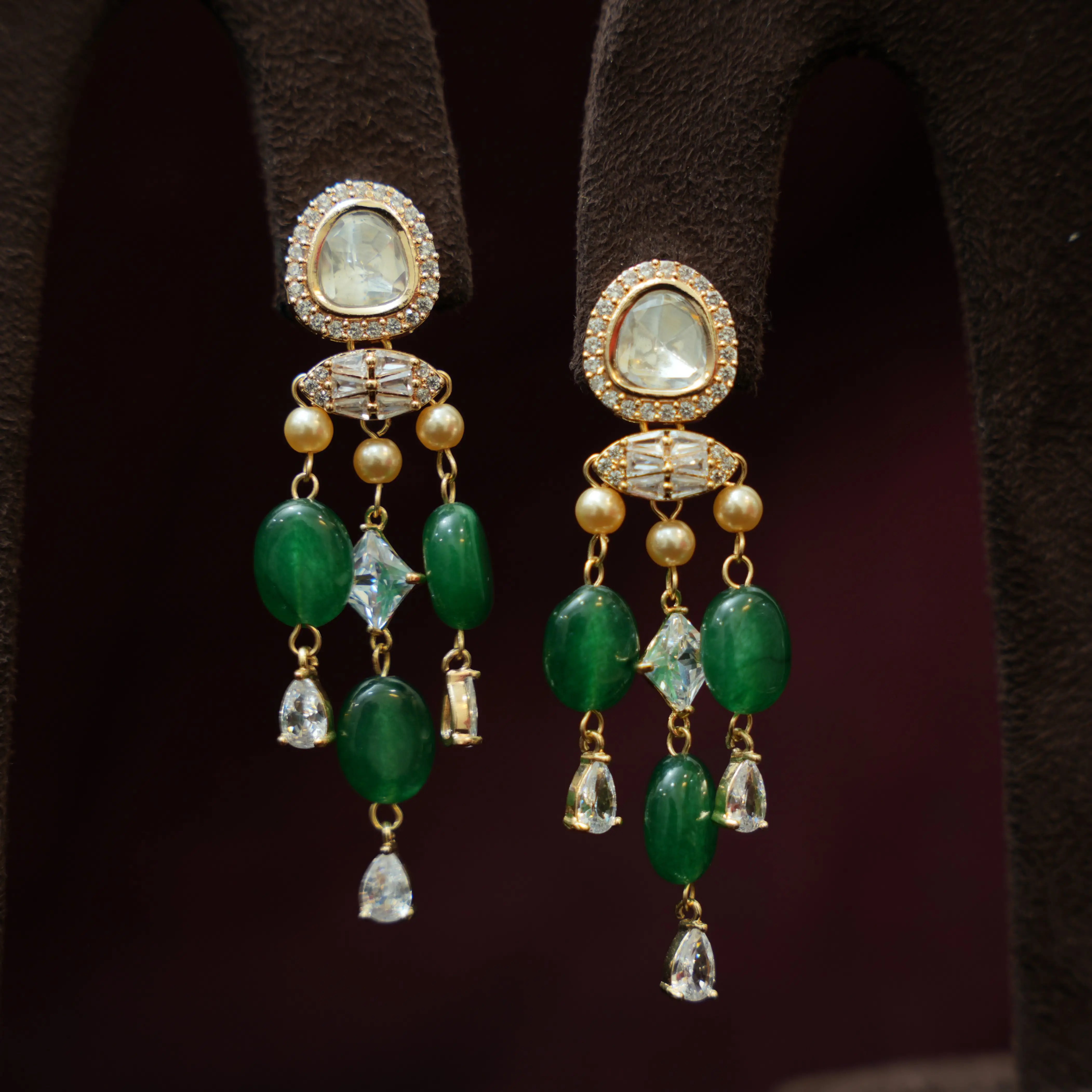 Rhea Polki Earrings