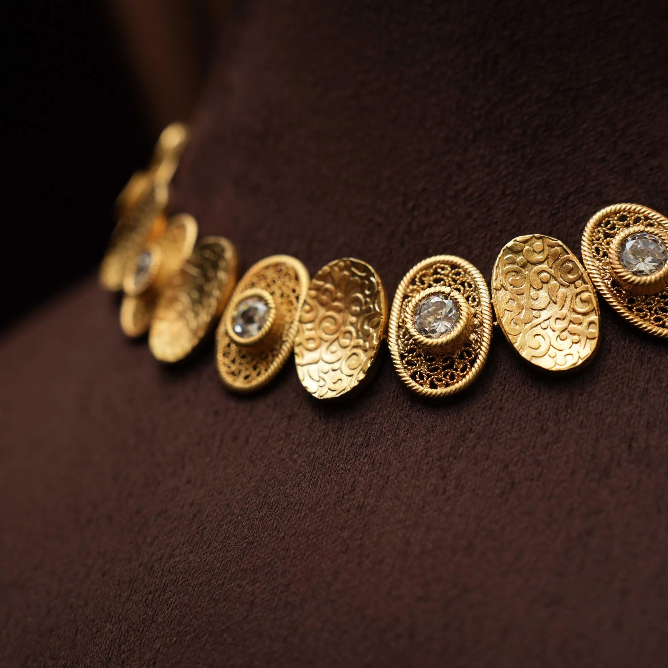 Rhea Silver Necklace