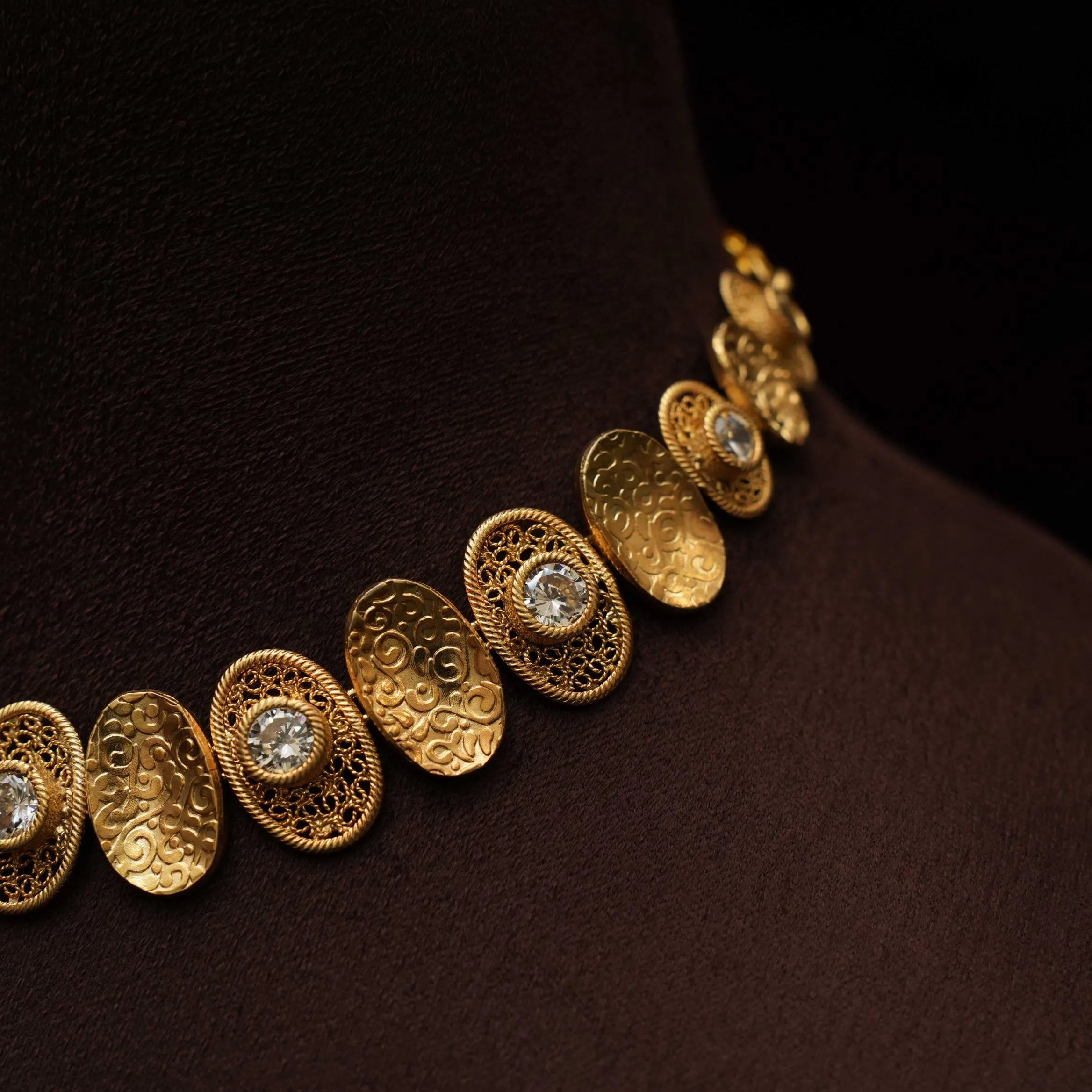 Rhea Silver Necklace