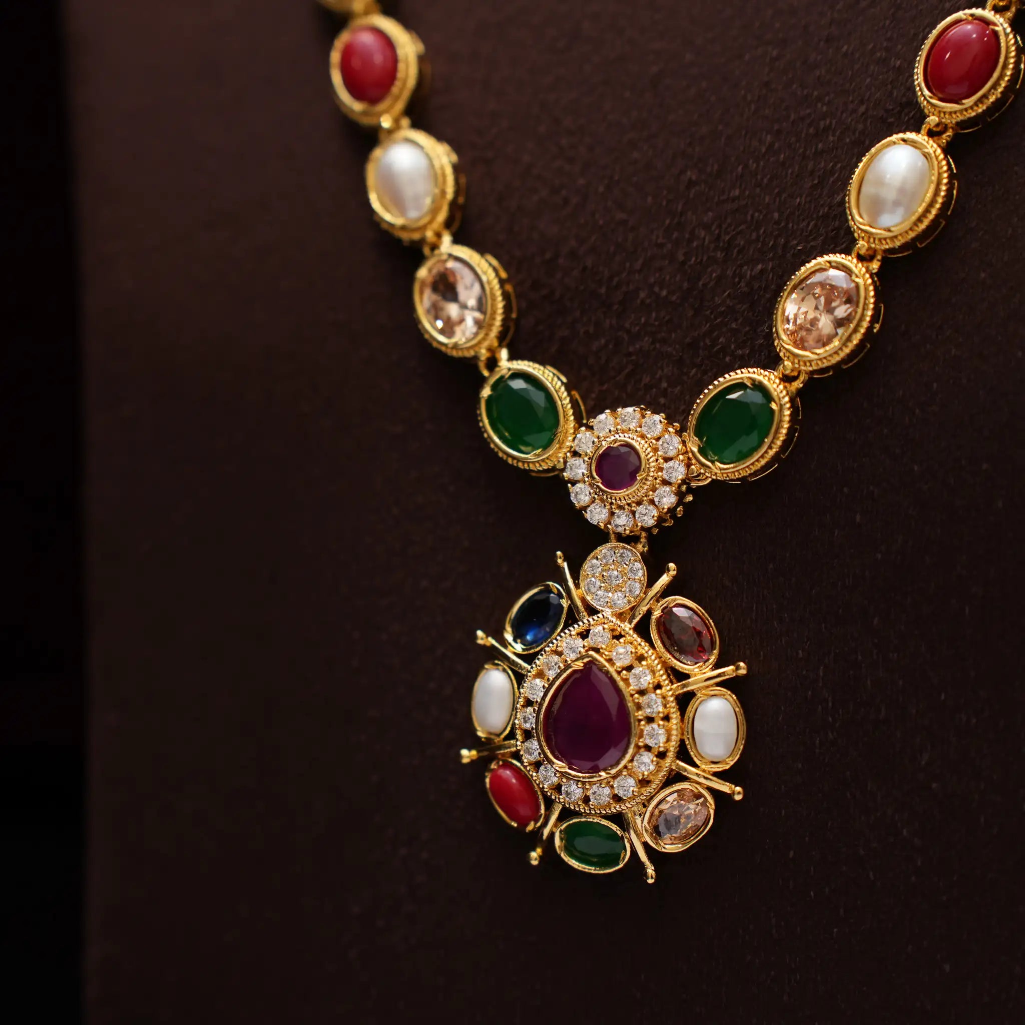 Ridhima Antique Necklace - Long