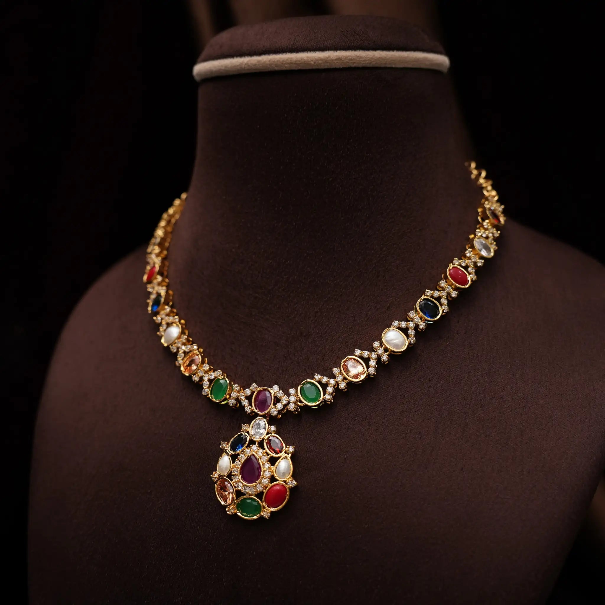 Ridhima Antique Necklace - Raya