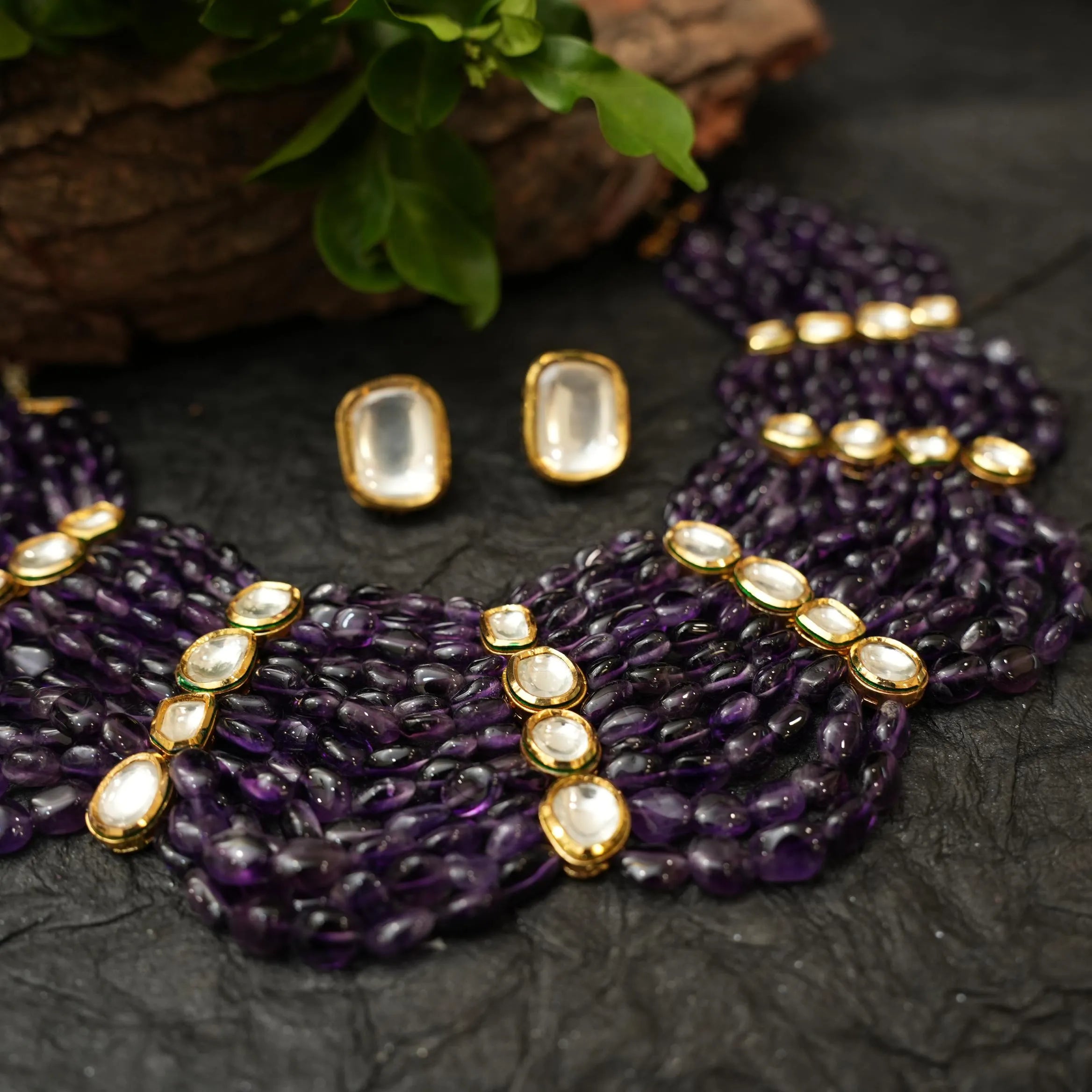 Rikita Statement Kundan Necklace