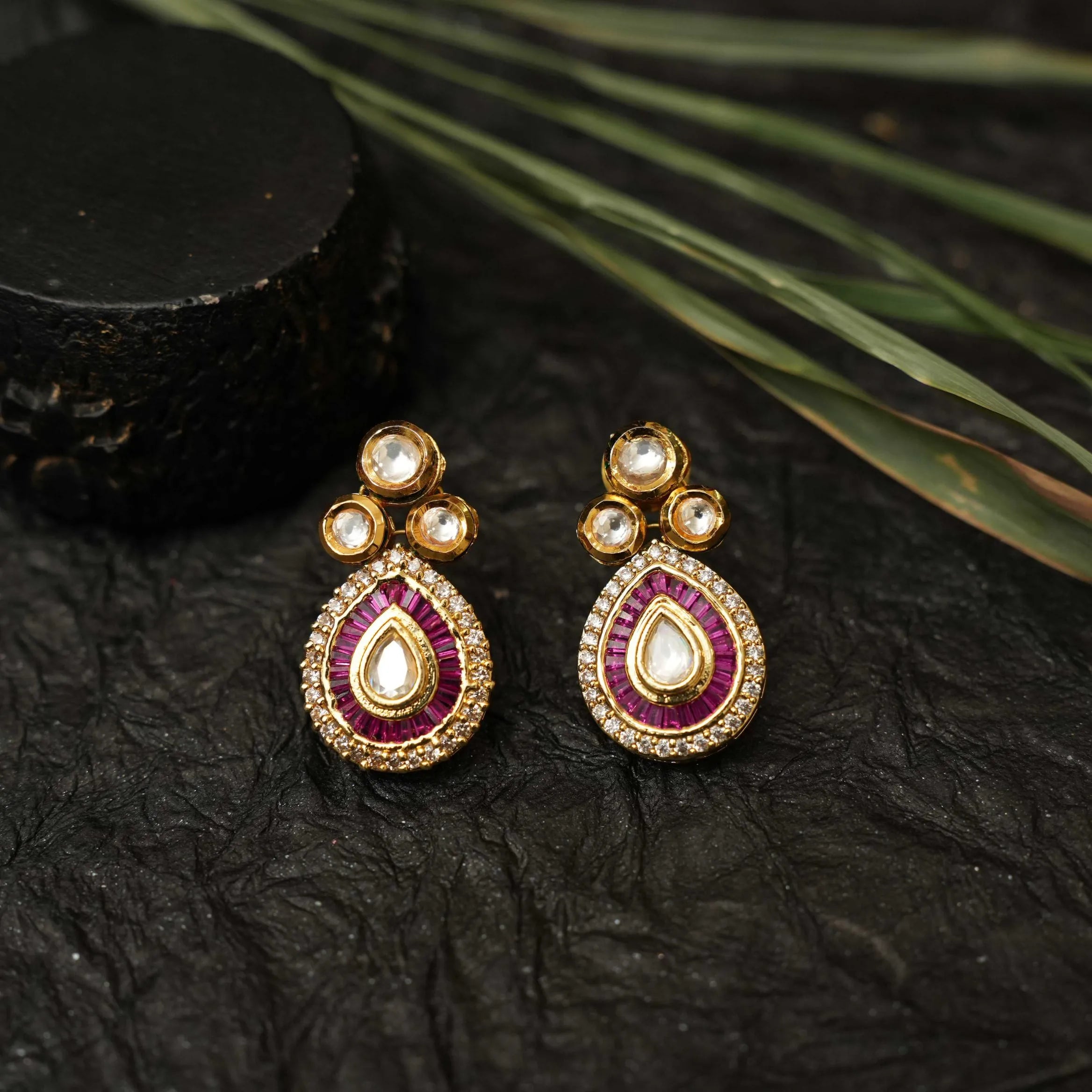 Rimi Kundan Earrings